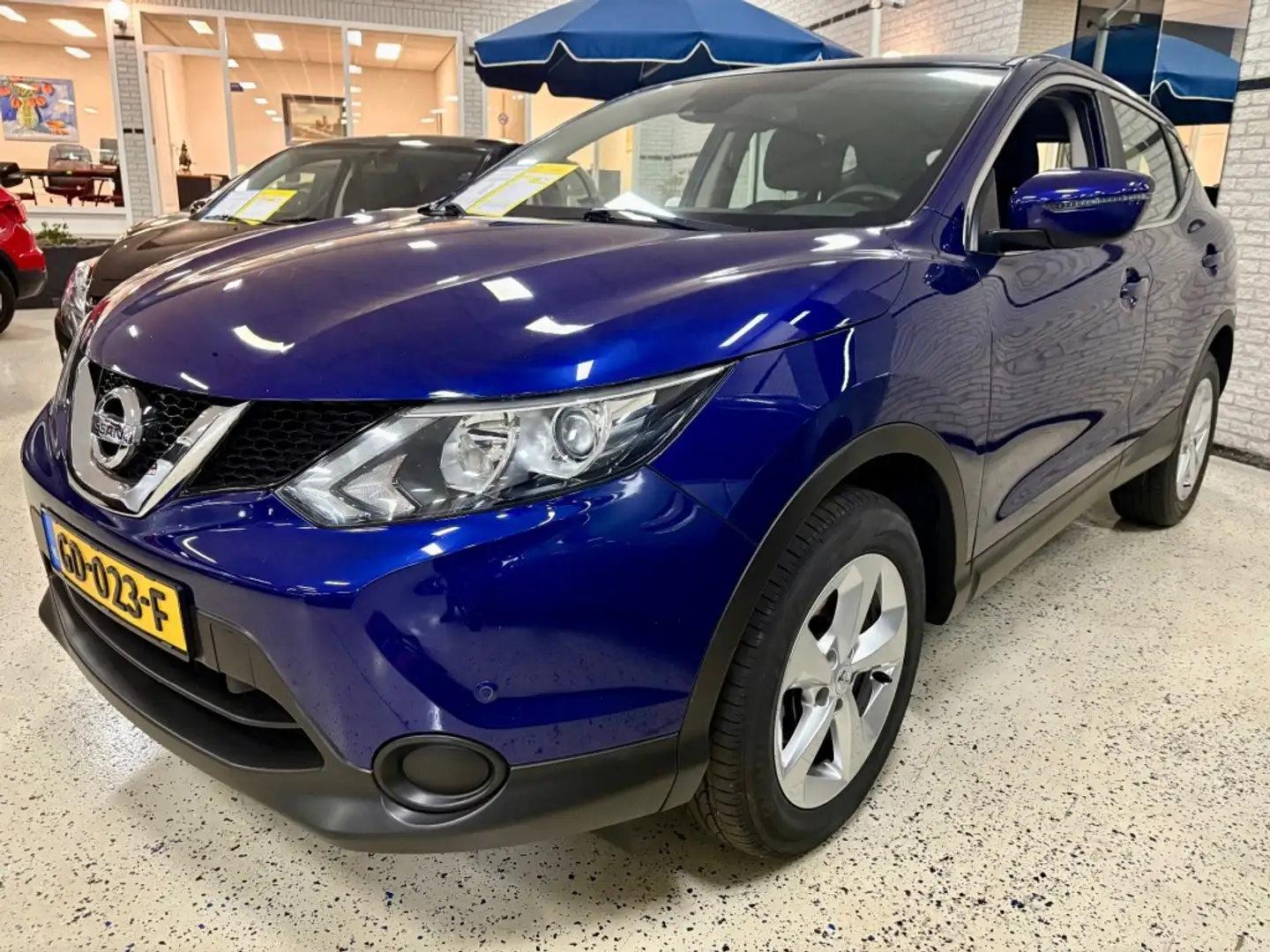 Nissan Qashqai 1.2 Multimedia USB Trekhaak Airco ECC PDC Azul - 1