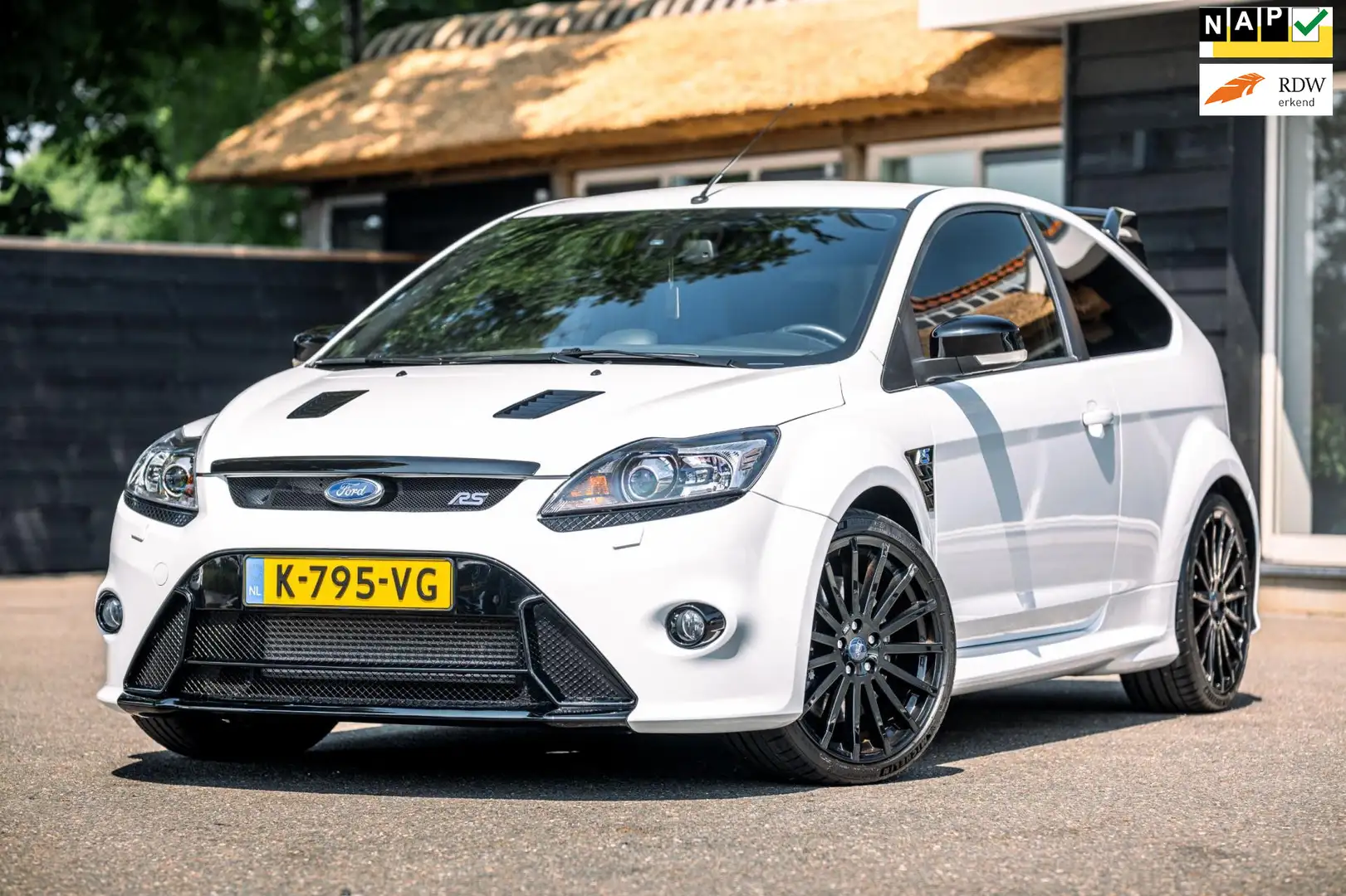 Ford Focus 2.5 RS Nieuwstaat I Uitgebreid Dekra Rapport I Lie Wit - 1