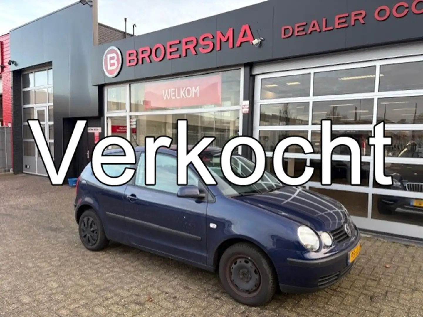 Volkswagen Polo 1.4-16V Comfortline NIEUWE APK * 03-02-2027* VAST Blauw - 1