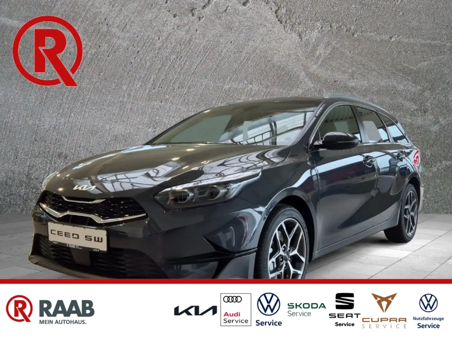 Kia Ceed SW / cee'd SW Spirit 1.5 T-GDI Spurhalteass. Fernlichtass. PDC S Grau - 1