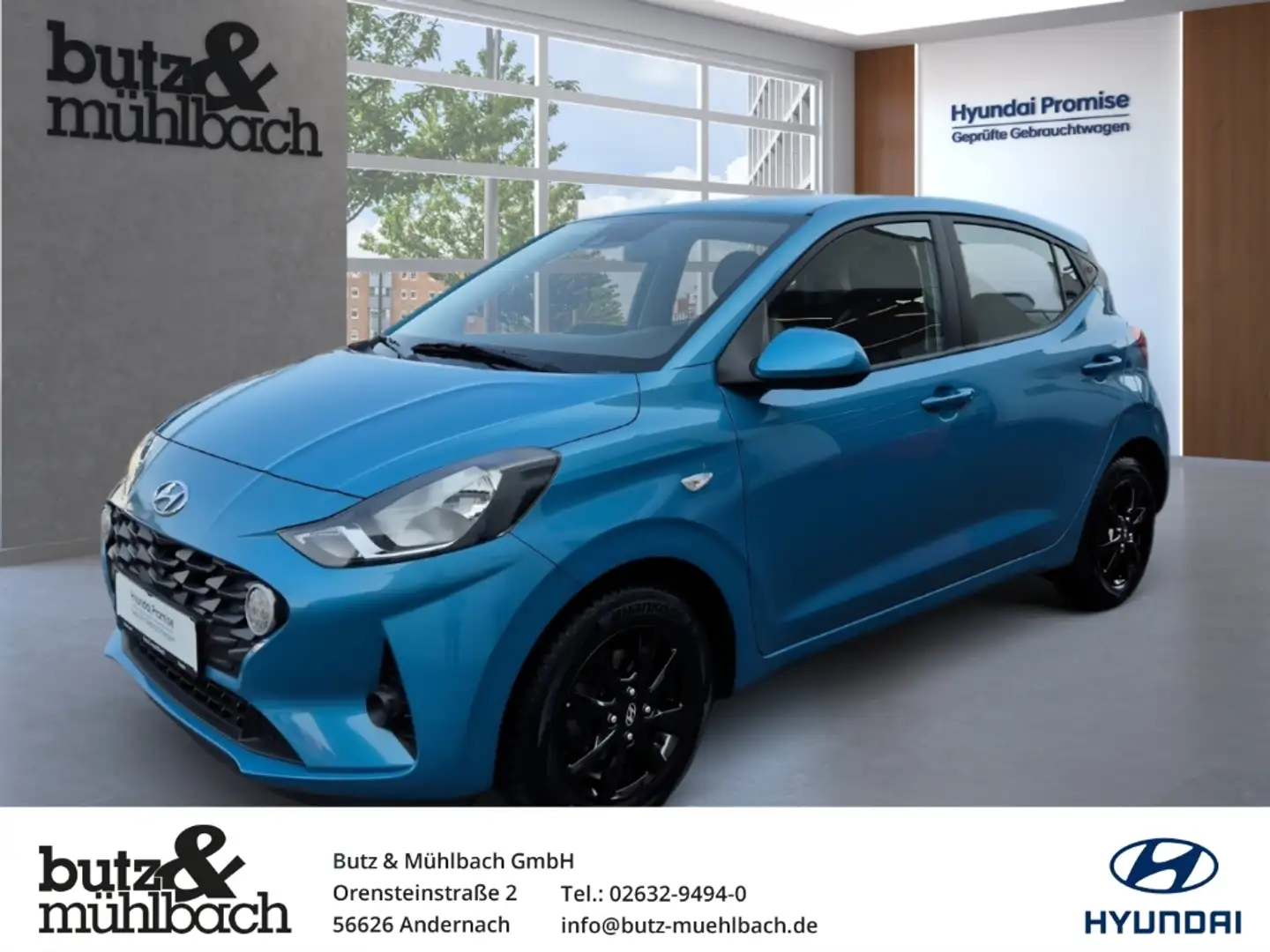 Hyundai i10 (MJ22) 1.0 Benzin M/T Select  *Funktionspaket Blu/Azzurro - 1