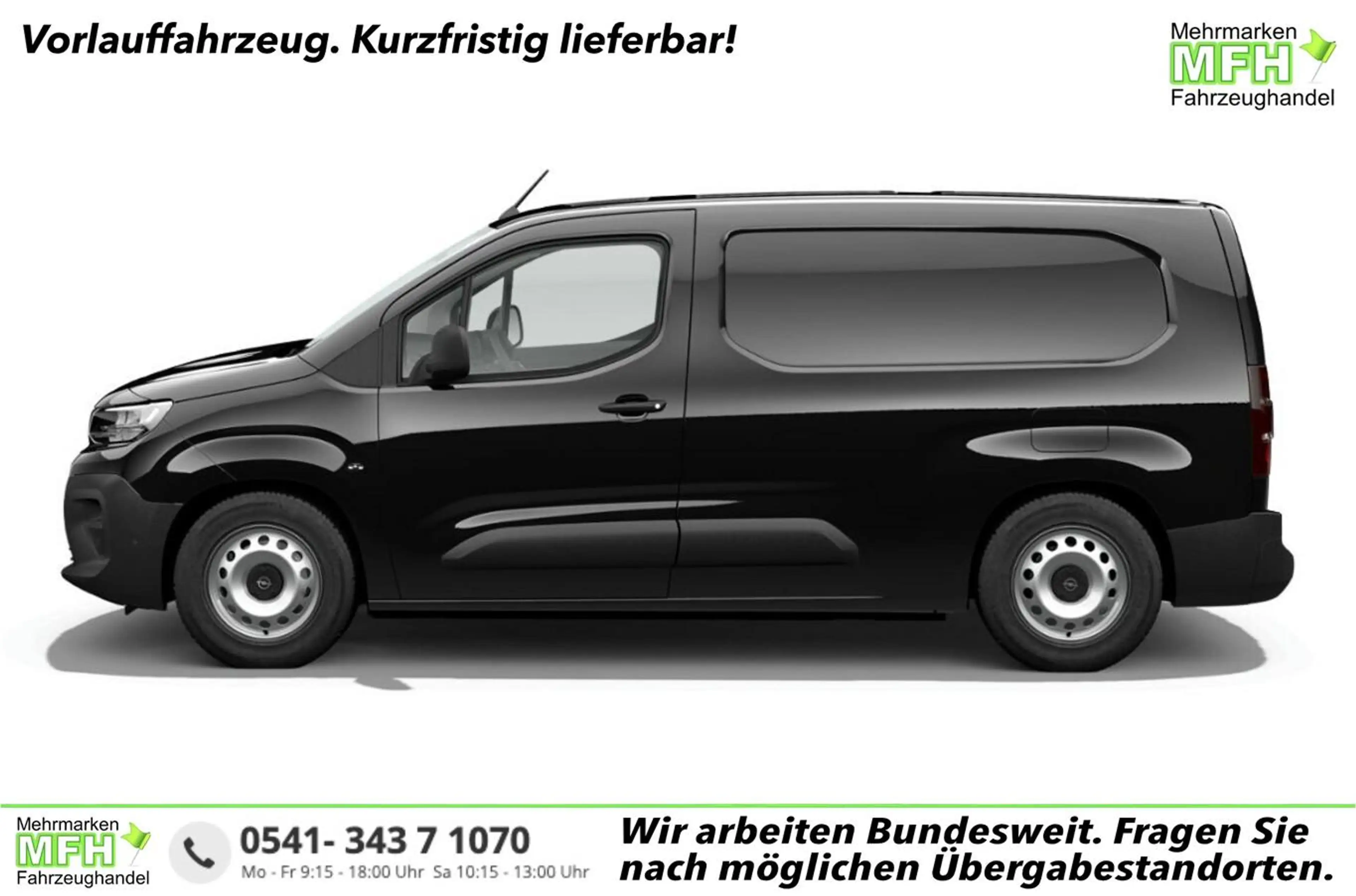 Opel Combo Cargo XL LED PDC Temp HFT SafetyP Gummib 75 kW ...