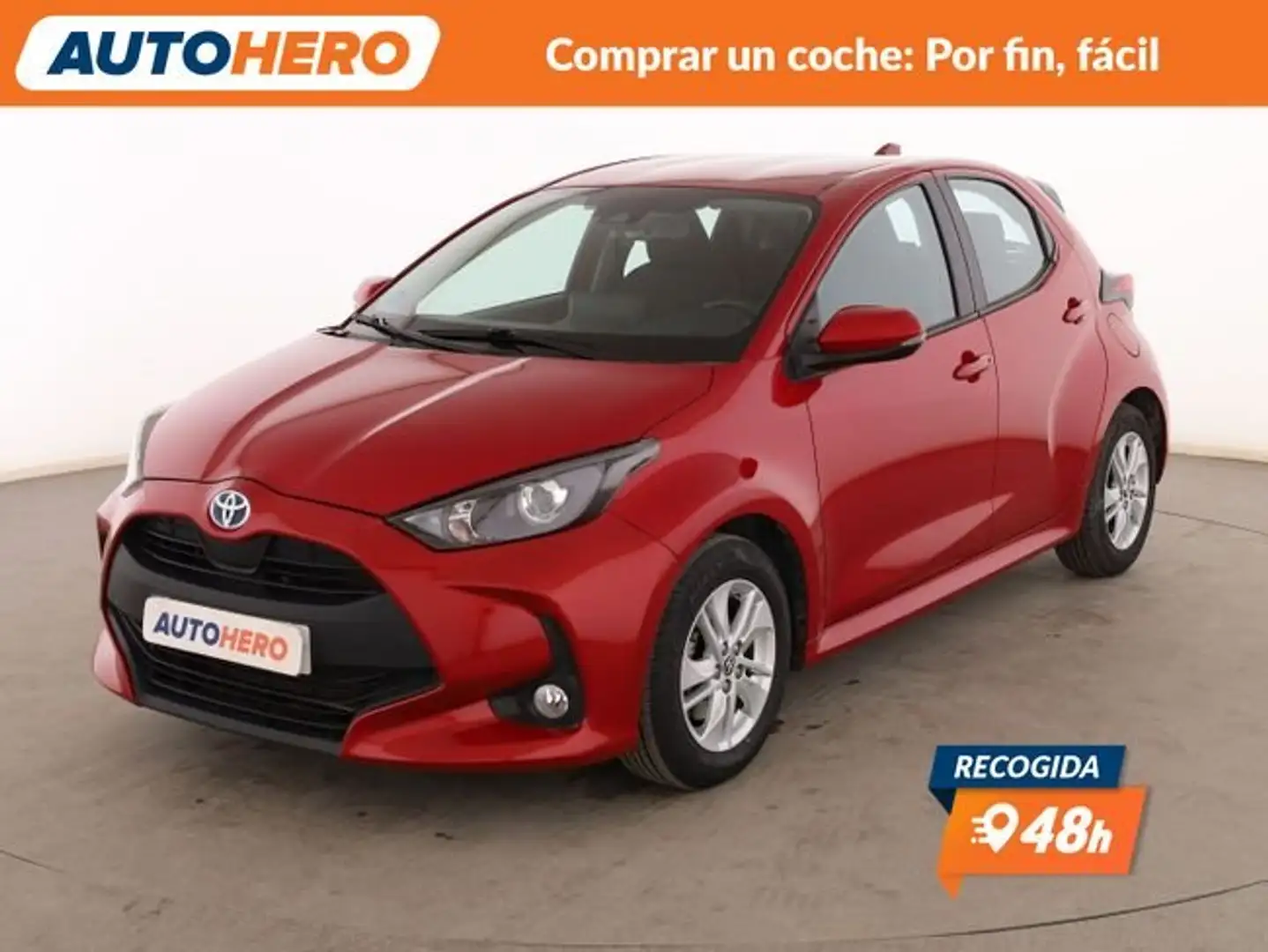 Toyota Yaris 1.5 Hybrid Active Rojo - 1