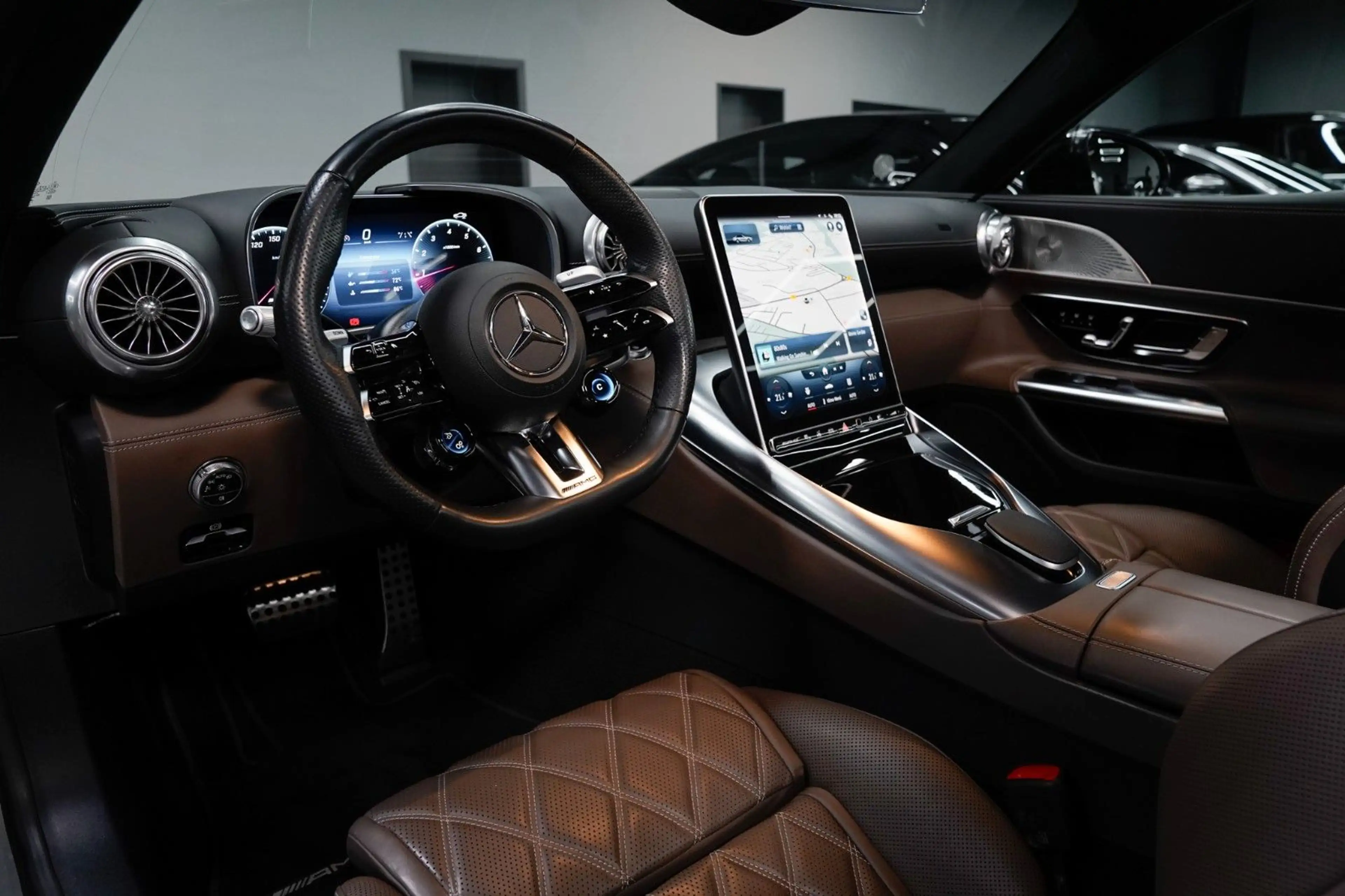Mercedes-Benz SL 43 AMG Night-Premium+Head Up-Distronic-21" — photo 14