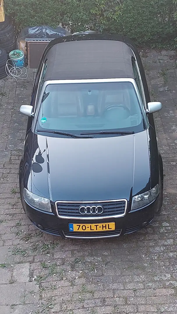 Audi A4 2.4 V6 cabrio 2003 Czarny - 1