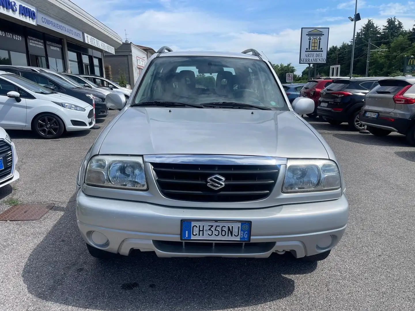 Suzuki Grand Vitara I 3p 1.6 16v c/AC E3 4x4 *RIDOTTE* Argento - 2