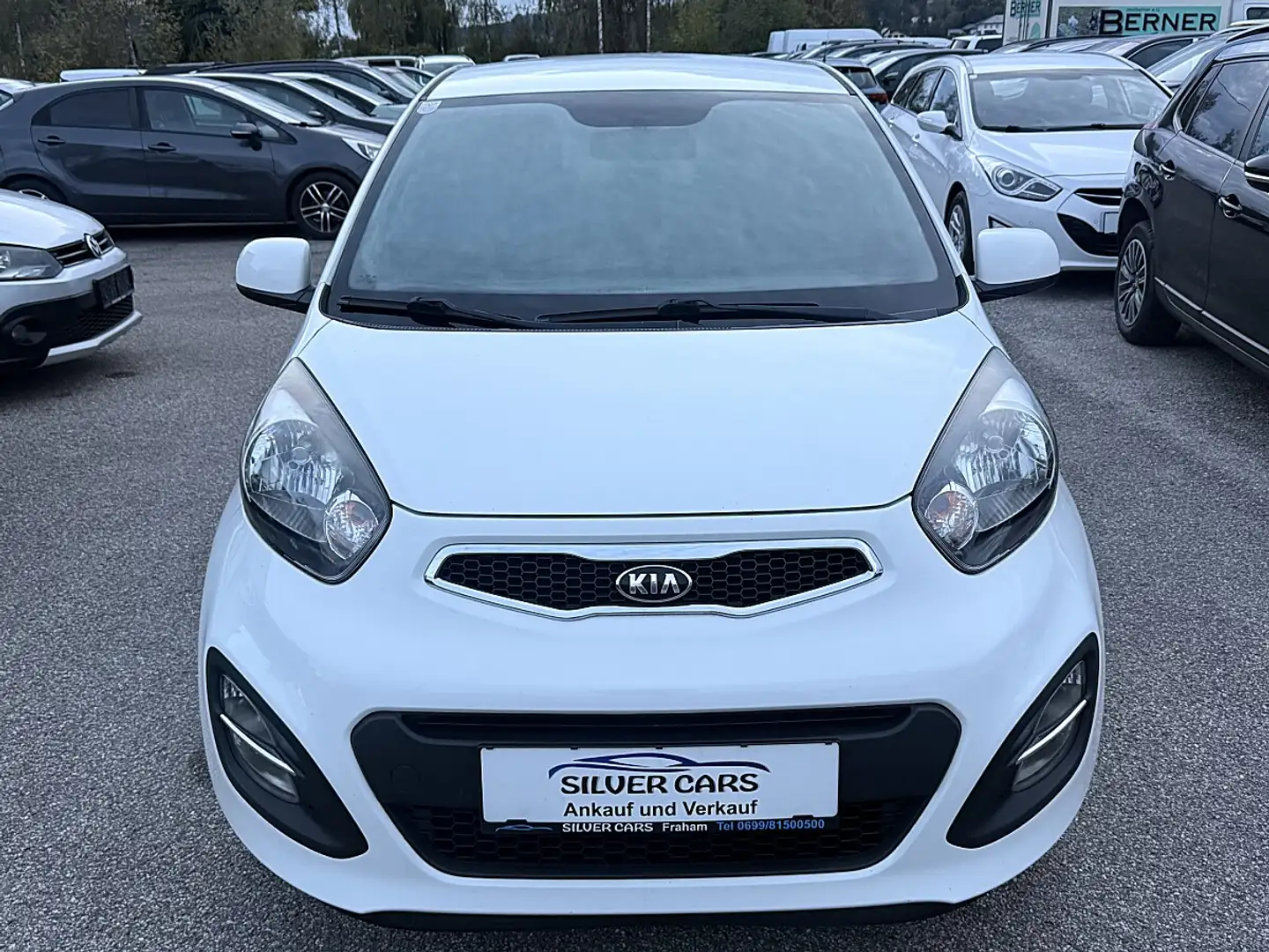 Kia Picanto 1,2 MPI Silber Aut. Weiß - 2
