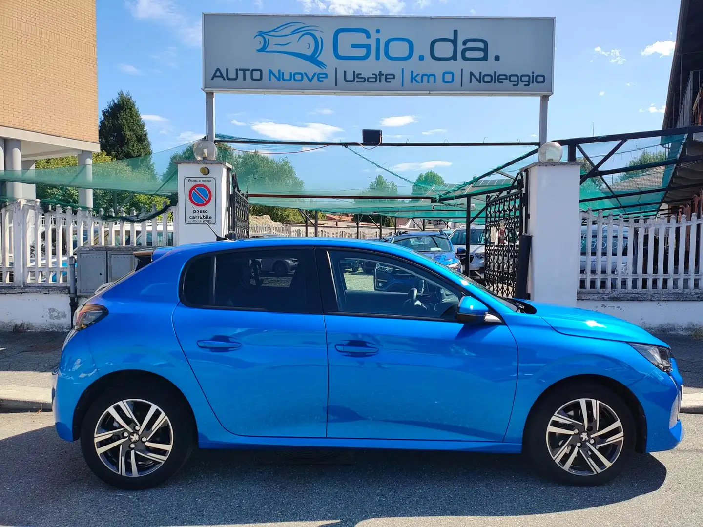 Peugeot 208 PEUGEOT 208 1.5 HDI 101CV KM 69850 ALLURE-2022 Bleu - 1
