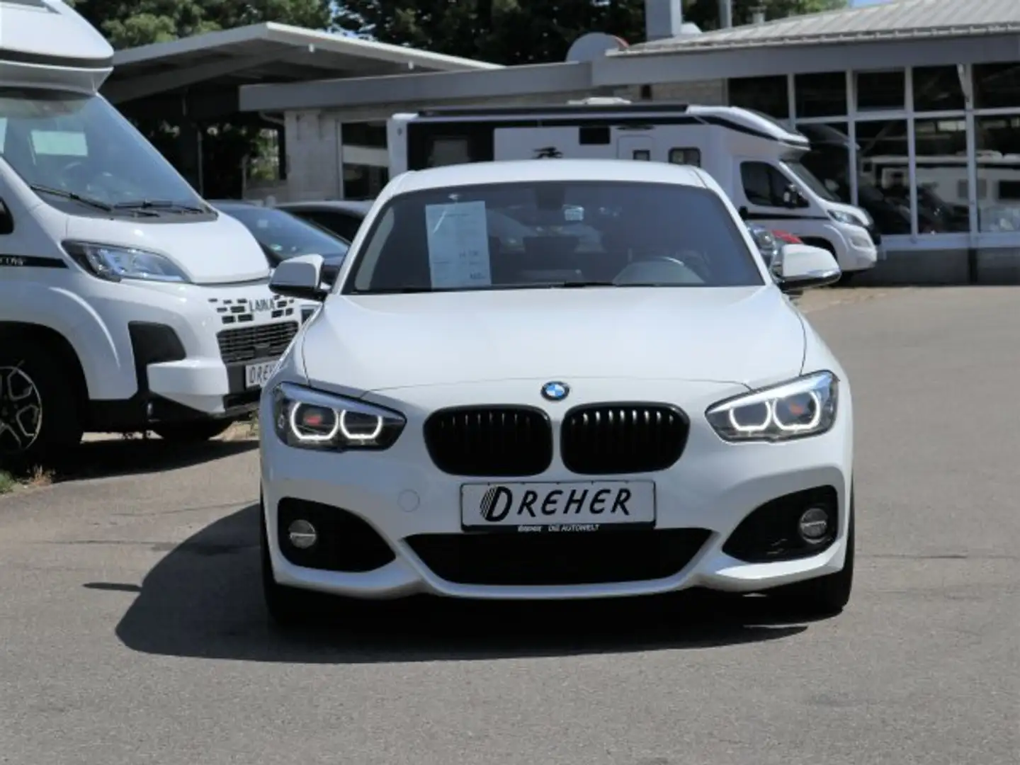 BMW 118 1er - 118 i Edition M Sport Shadow Navi/DAB/LM Alb - 2