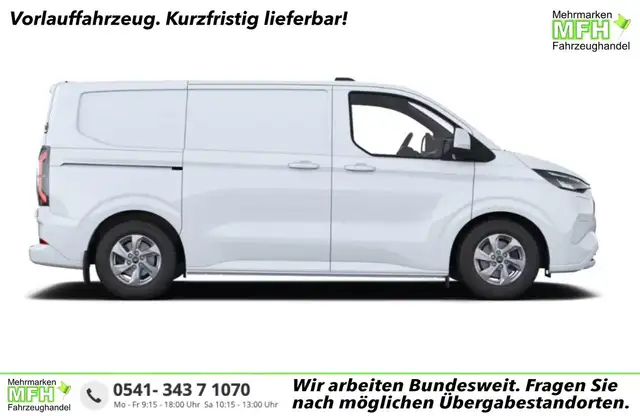 Ford E-Transit Custom Limited 64kWh 320L1 AHK LED 2-S 160 kW (...