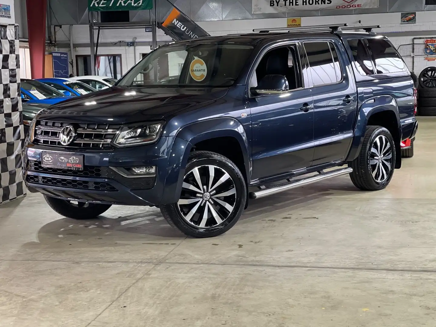 Volkswagen Amarok AVENTURA+ 4MOT+STAND.HZG+HARDTOP+UNFALLFREI+SHZ Blau - 1