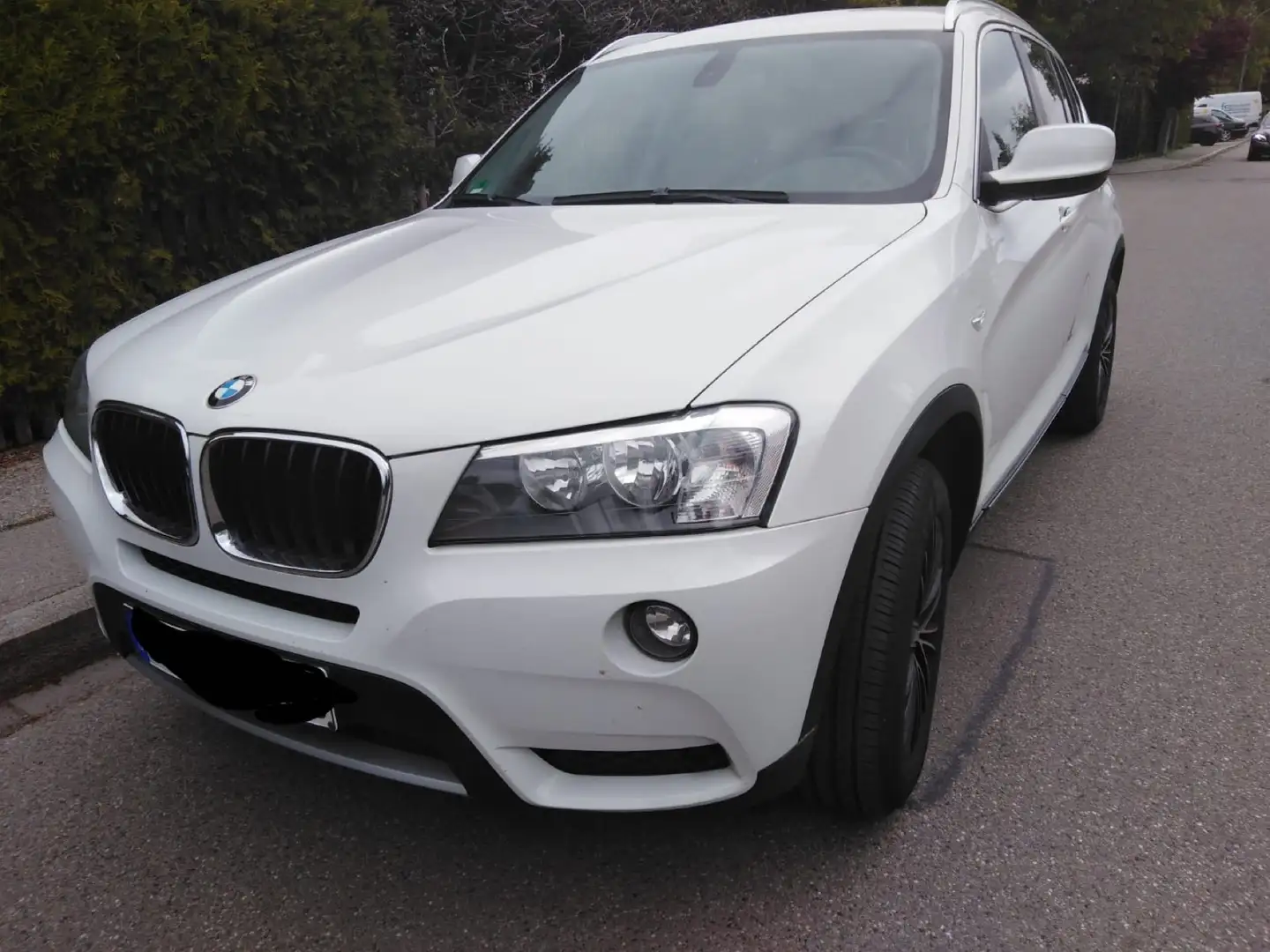 BMW X3 xDrive20d Weiß - 1