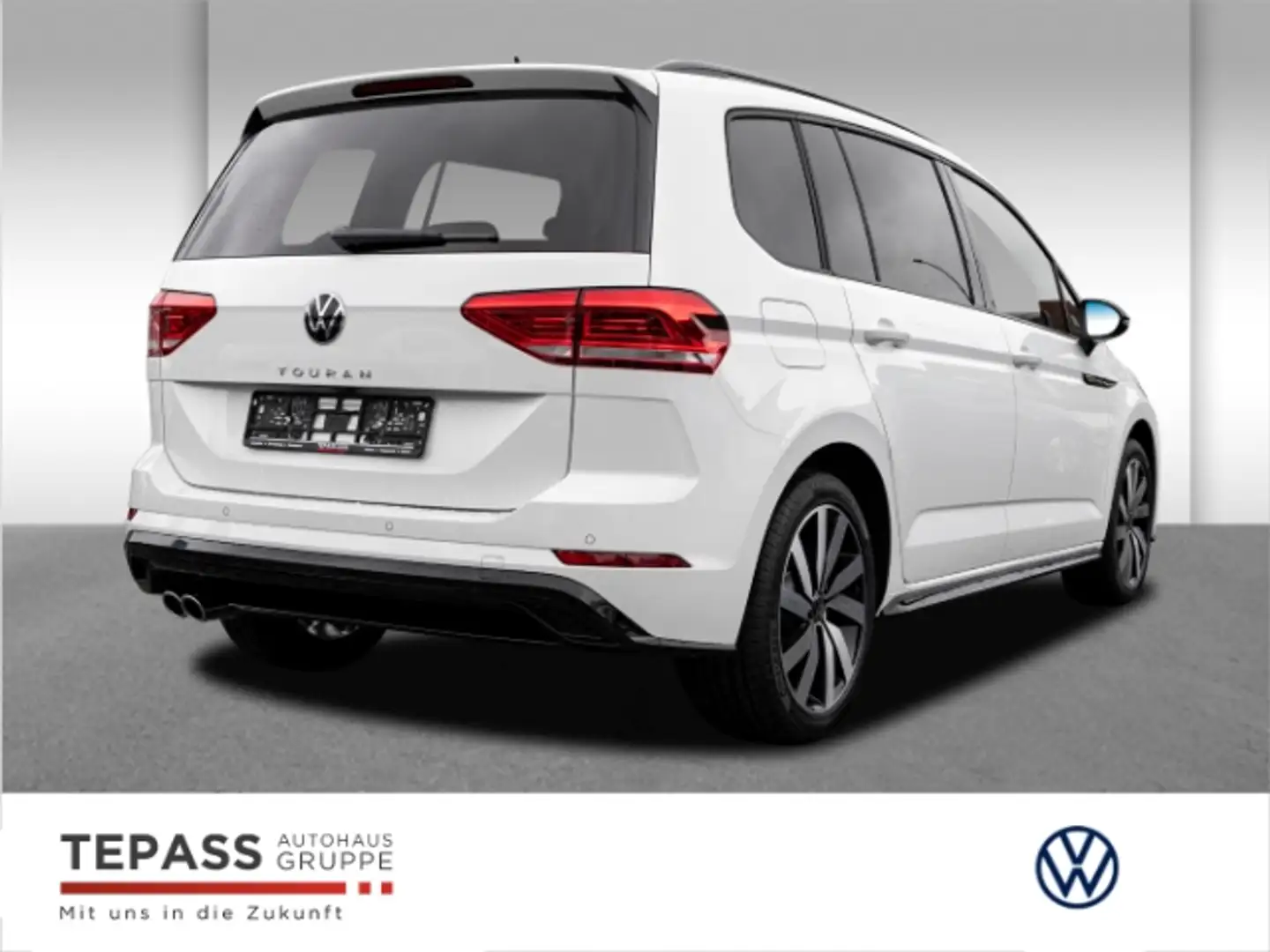 Volkswagen Touran 2.0 TDI Highline NAVI AHK 18 Zoll Білий - 2