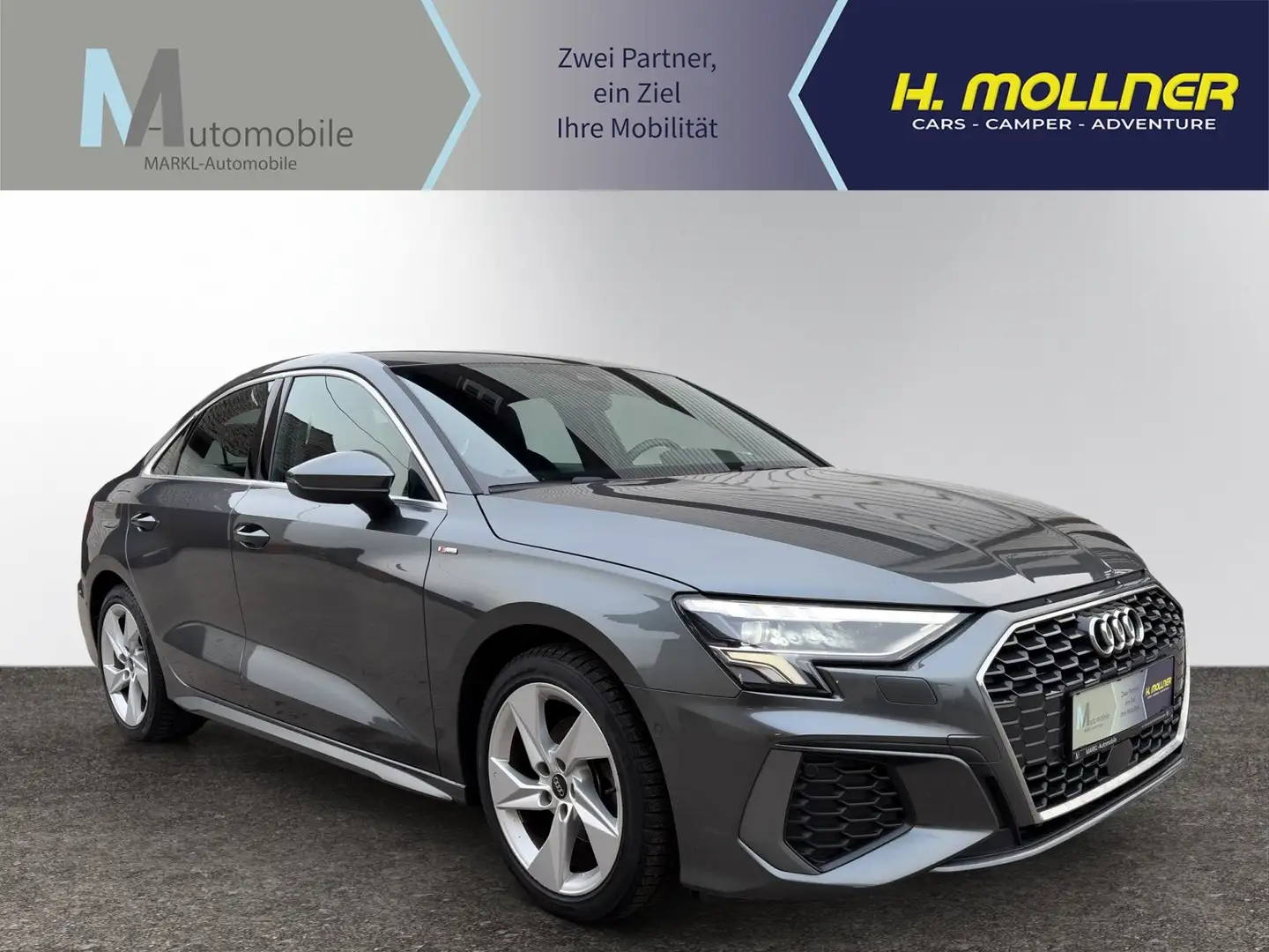 Audi A3 30 TFSI S line Limousine s-tronic Grau - 1
