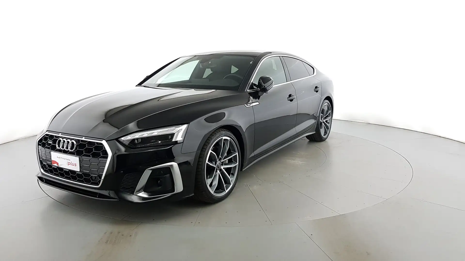 Audi A5 Sportback 40 2.0 tdi mhev S line edition quattro 2 Noir - 1