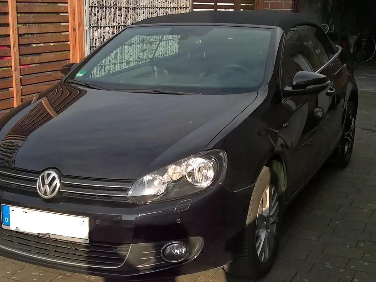 Volkswagen Golf Cabriolet Golf Cabrio 1.6 TDI Life Negro - 1