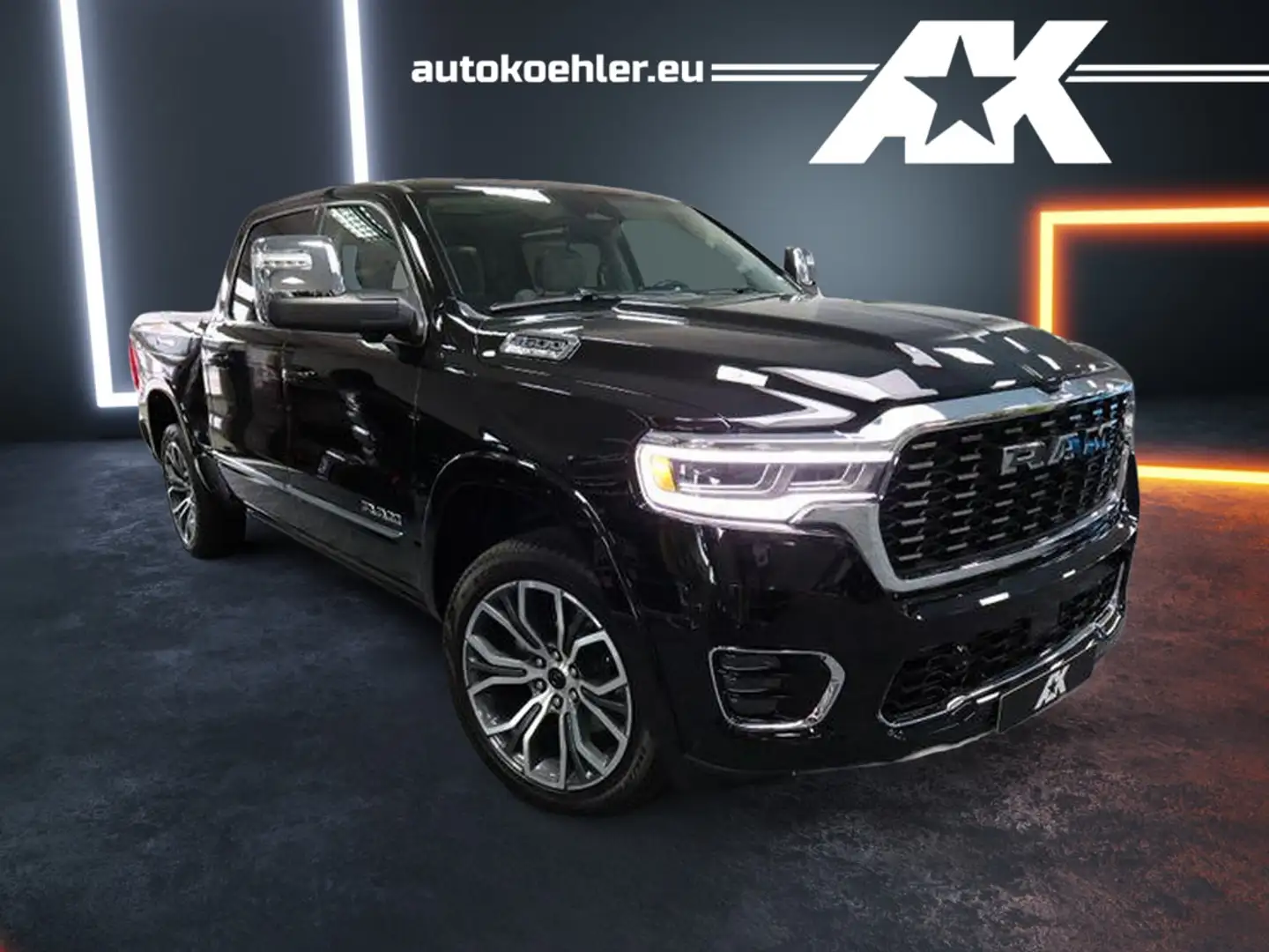 Dodge RAM Tungsten,Gen 6,P.Displ,Massage,Voll Schwarz - 1