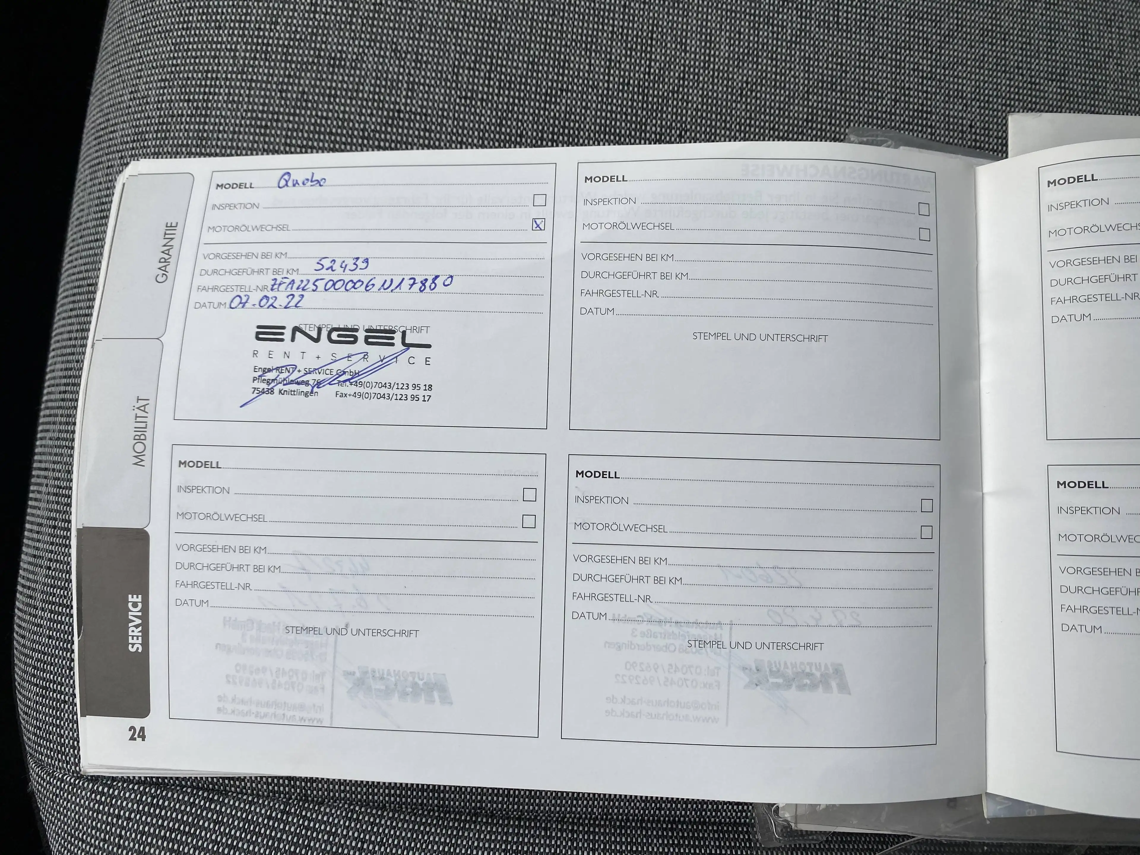 Fiat Qubo 1.4 Lounge 1.Hand Einparkhilfe Klima Bluetooth — photo 24