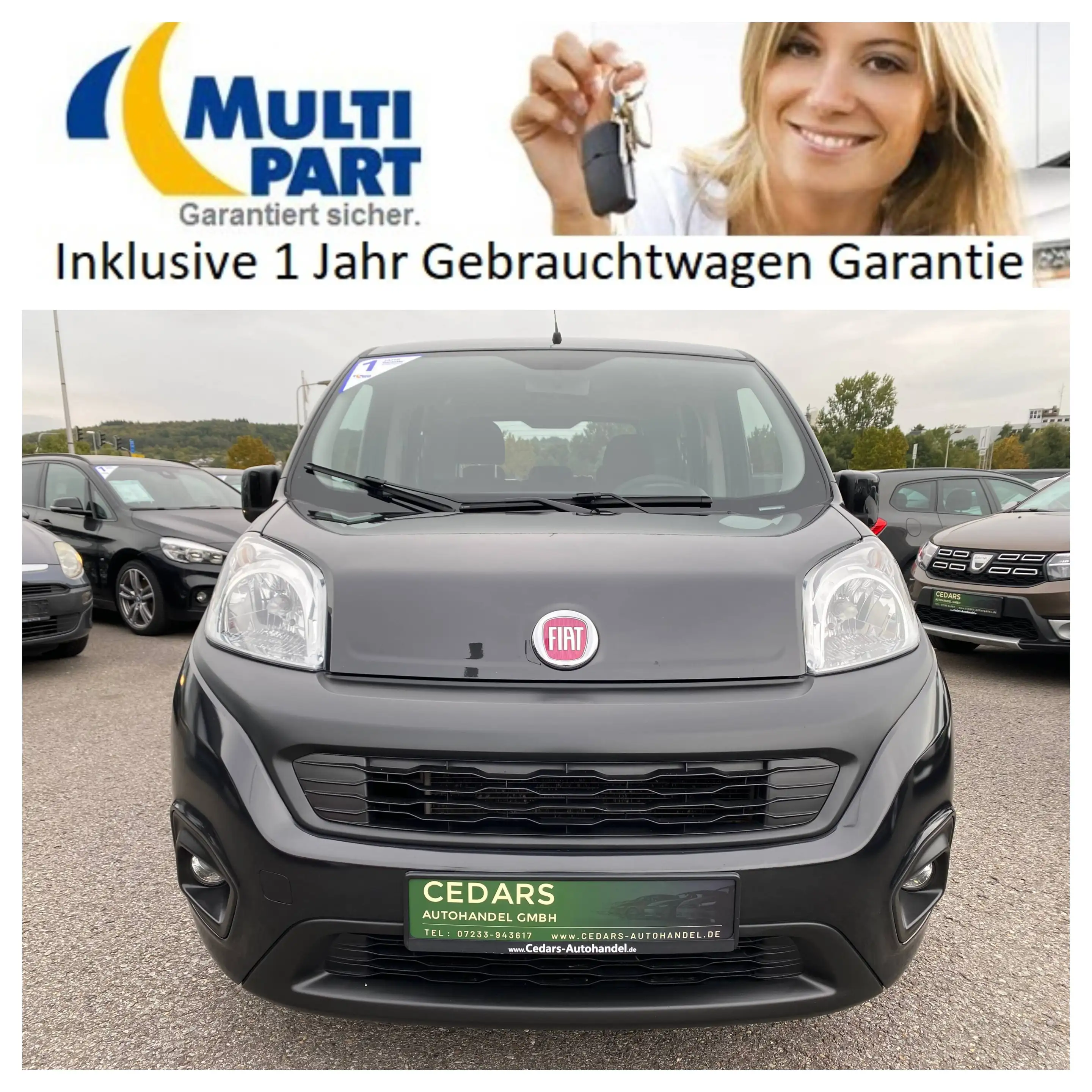 Fiat Qubo 1.4 Lounge 1.Hand Einparkhilfe Klima Bluetooth — photo 10