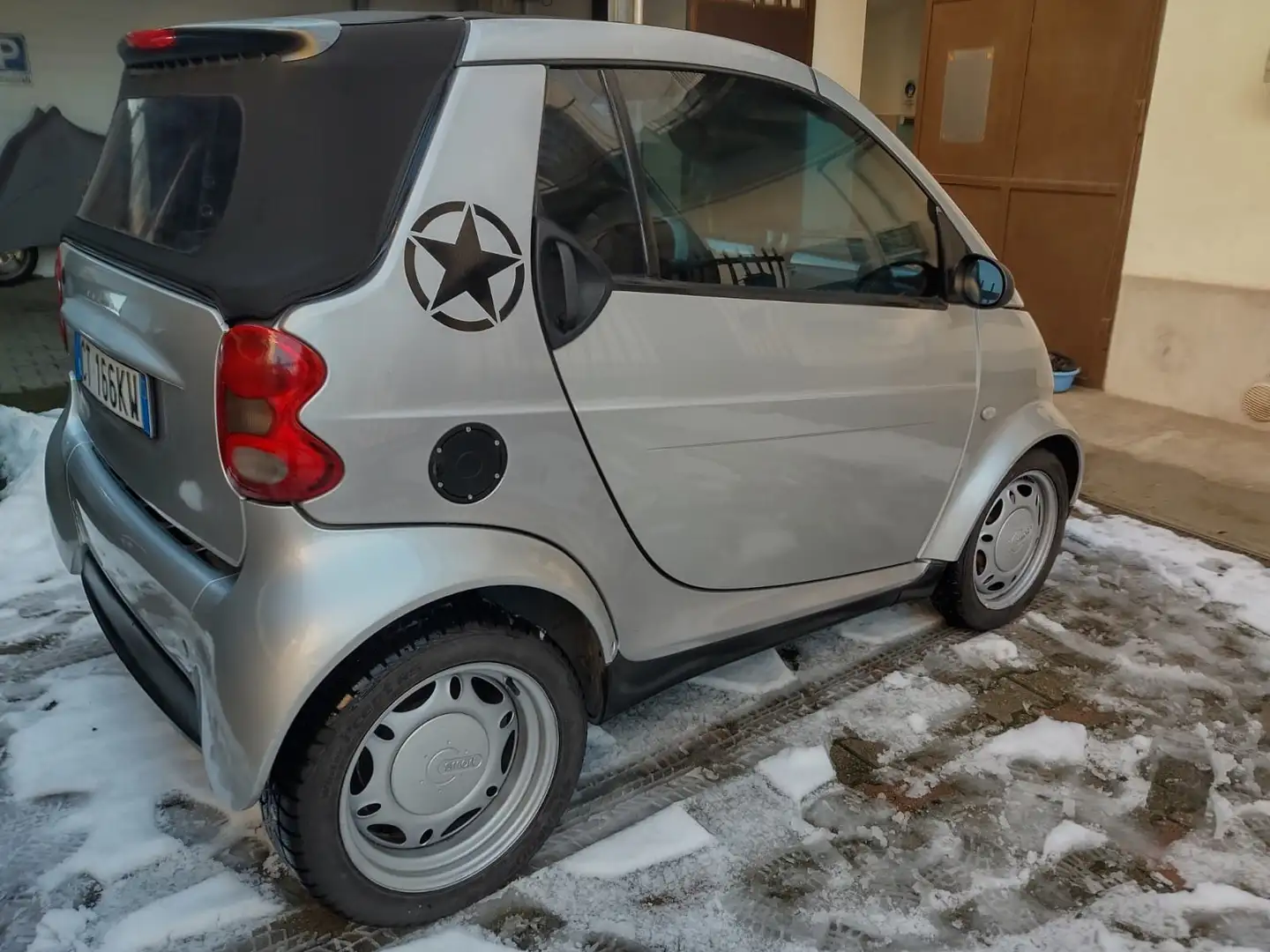 smart forTwo Fortwo Cabrio 0.7 Smart Passion 61cv Argento - 2