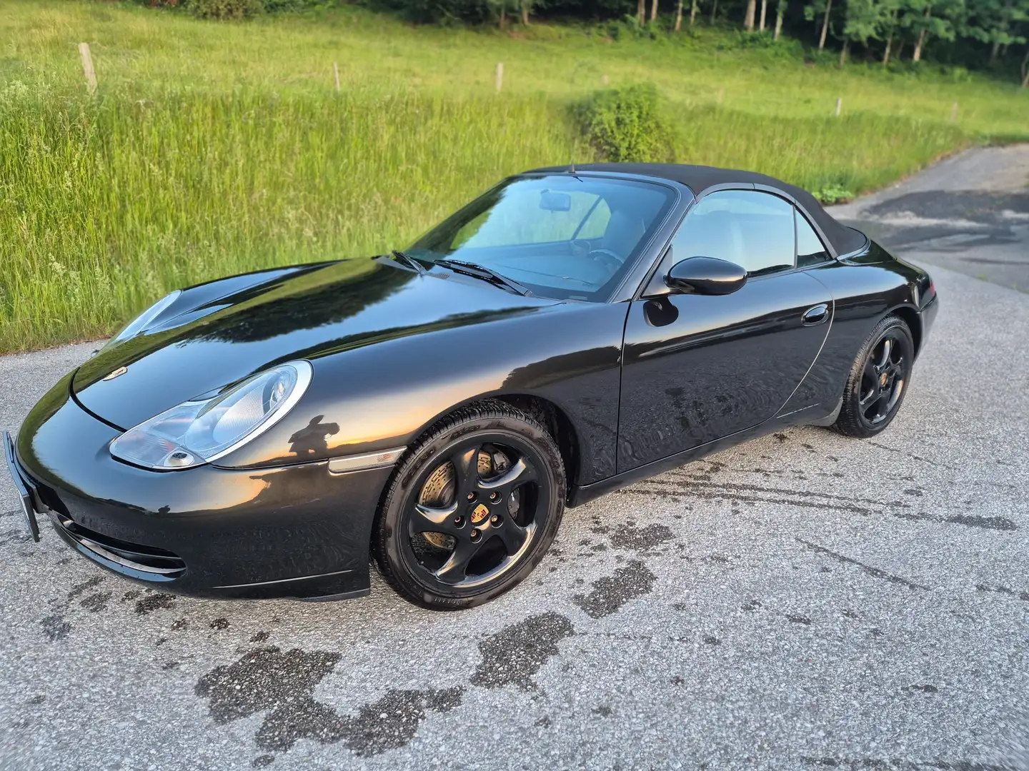 Porsche 996 911 Carrera Cabrio Schwarz - 2