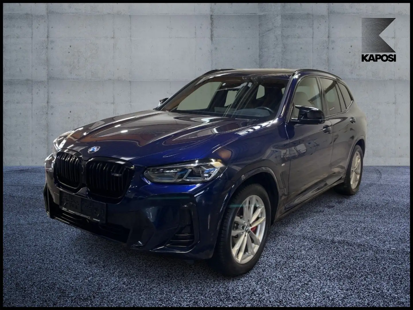 BMW X3 M BMX d Ambi DAB Leder AUT Klima Blau - 1