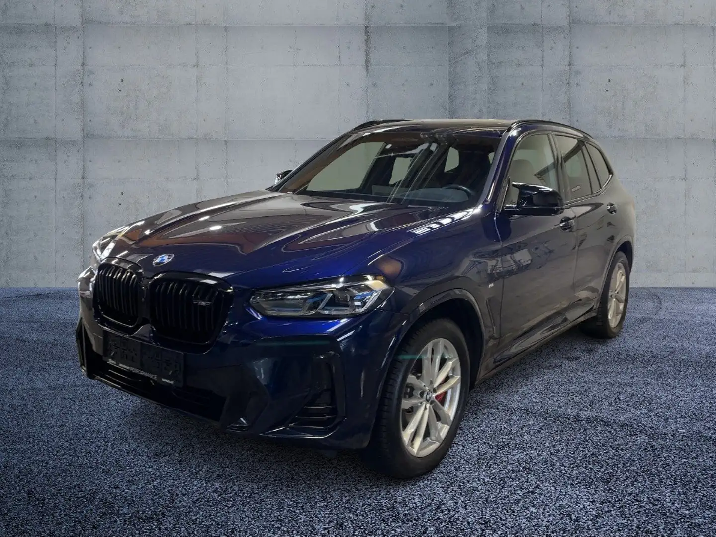 BMW X3 M BMX 40d Leder AUT Klima Blau - 2