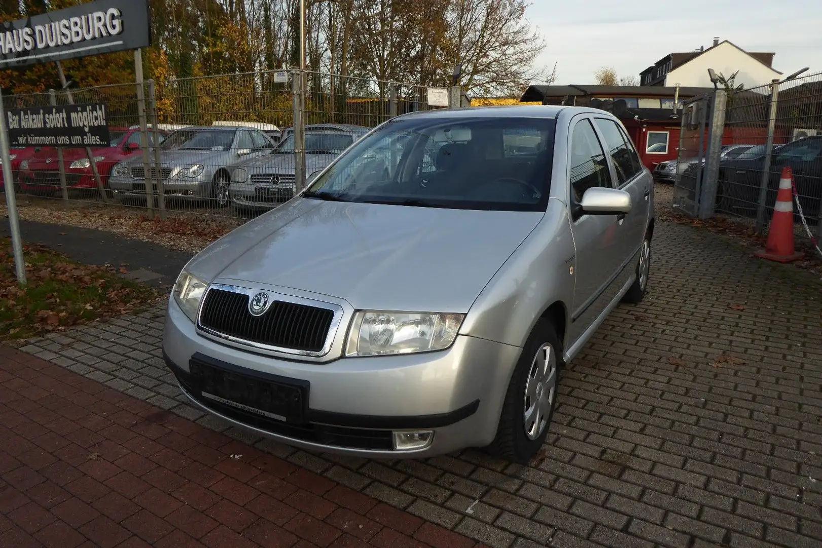 Skoda Fabia 1.4 16V Excellent/ Klima/ 2xSHZ/ Isofix! Zilver - 1