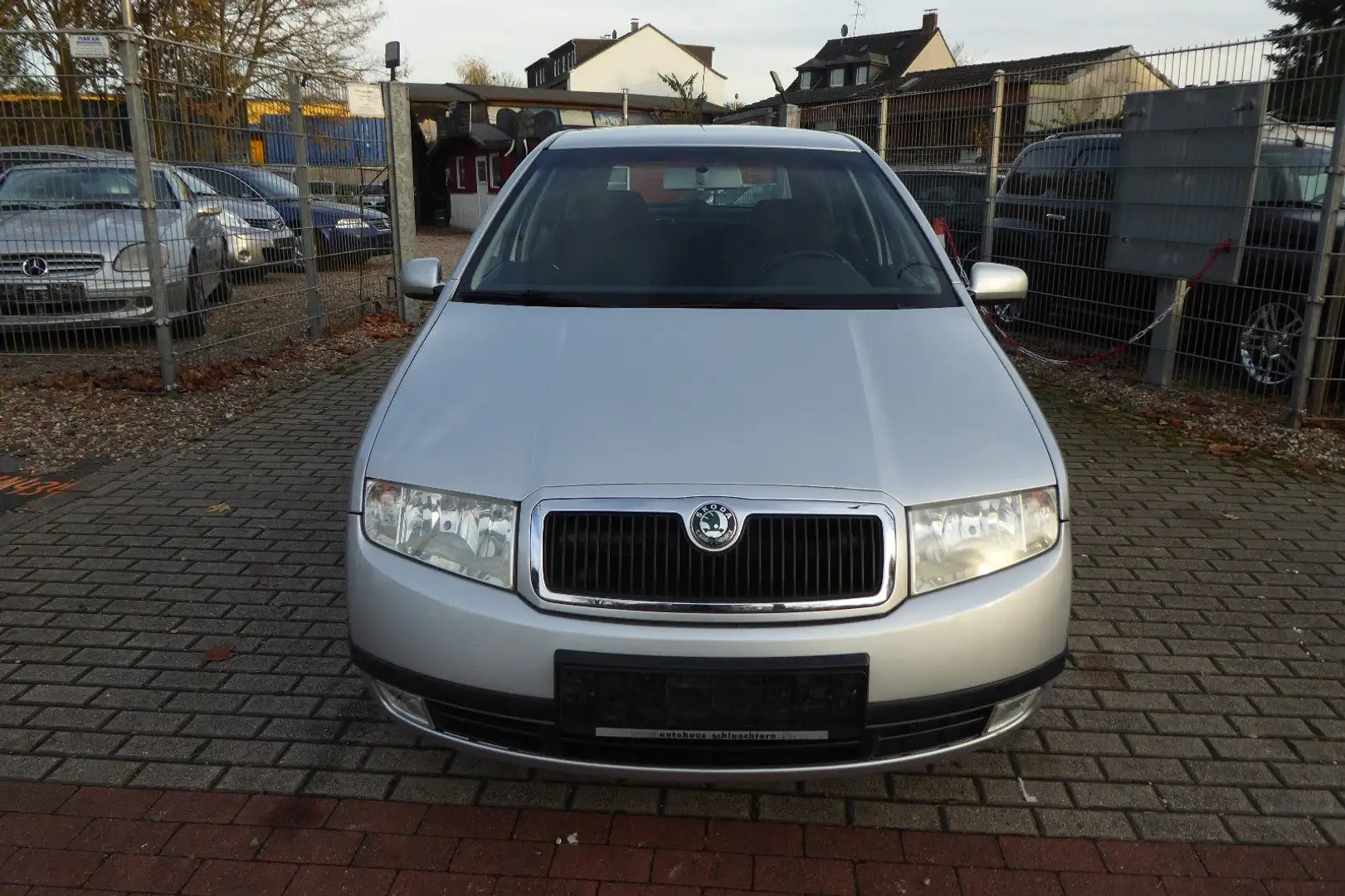 Skoda Fabia 1.4 16V Excellent/ Klima/ 2xSHZ/ Isofix! Zilver - 2