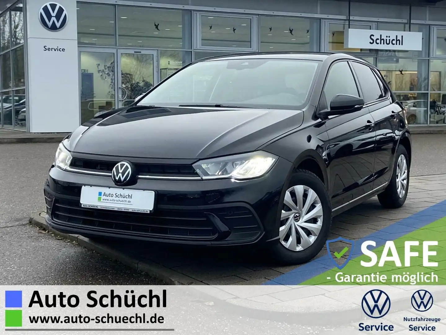 Volkswagen Polo 1.0 TSI DSG LIFE NAVI+LED+APP-CONNECT+ACTIV Schwarz - 1
