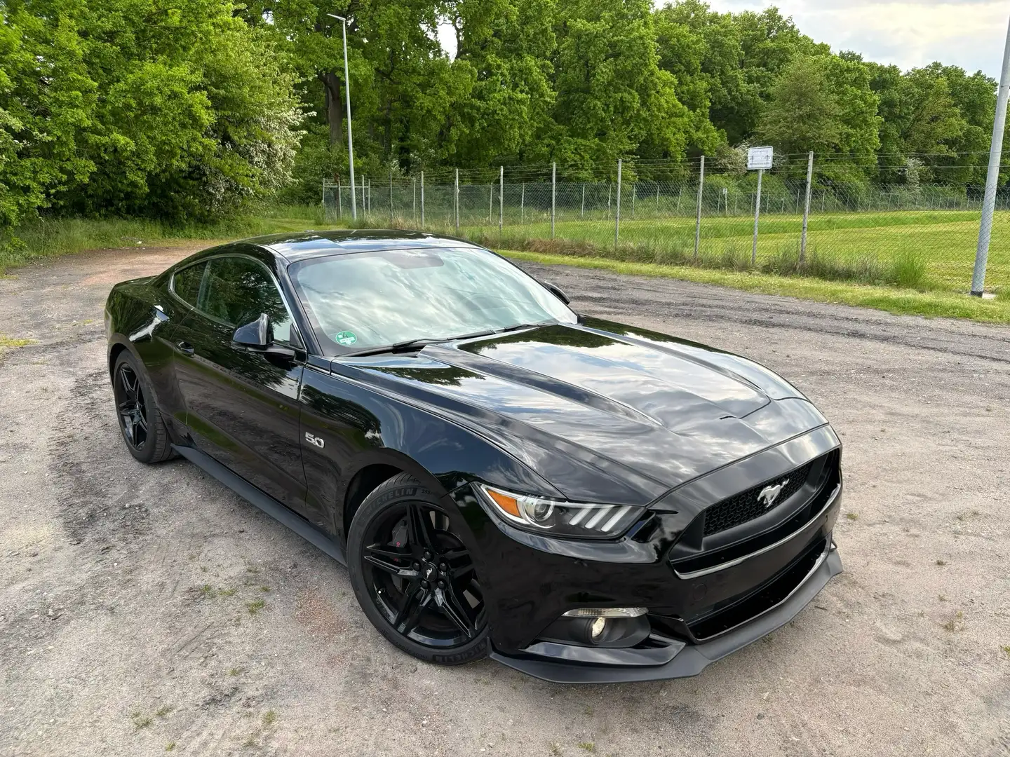 Ford Mustang EU V8 GT Voll Kamera Klappenanlage Tüv Neu 8-fach Schwarz - 1