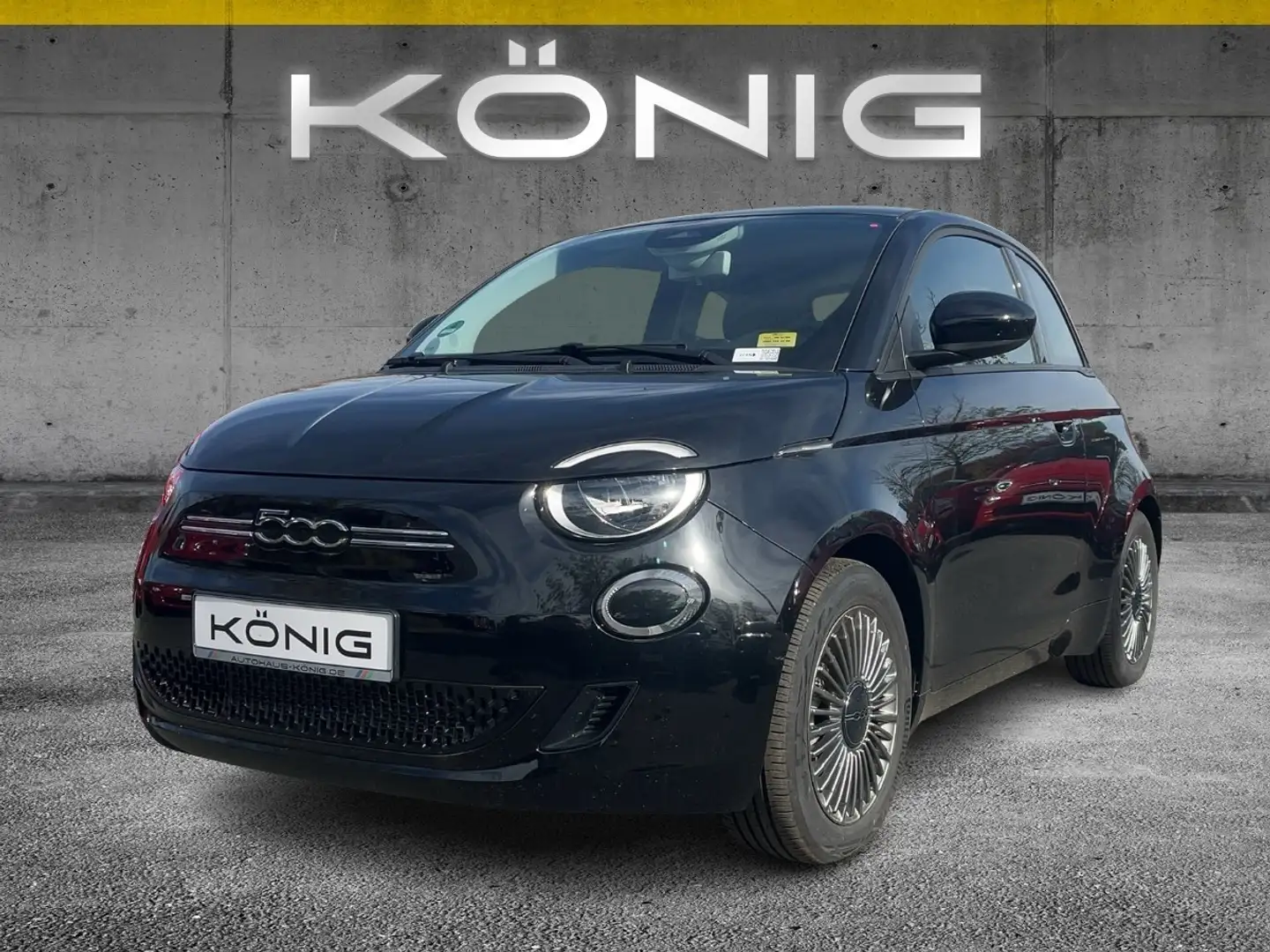 Fiat 500e Elektro Icon 118PS Navigation*Klima*CarPlay Noir - 1