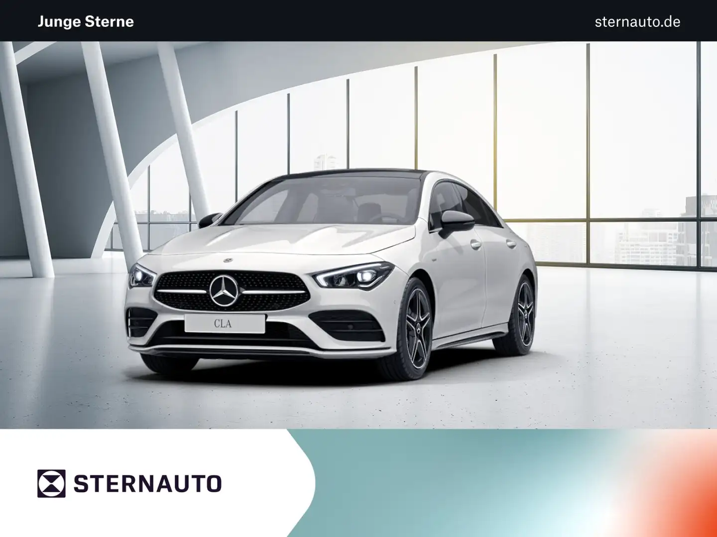Mercedes-Benz CLA 200 CLA 200 AMG Line/Pano.-Dach/LED/Navi/Sitzhzg. Bianco - 1