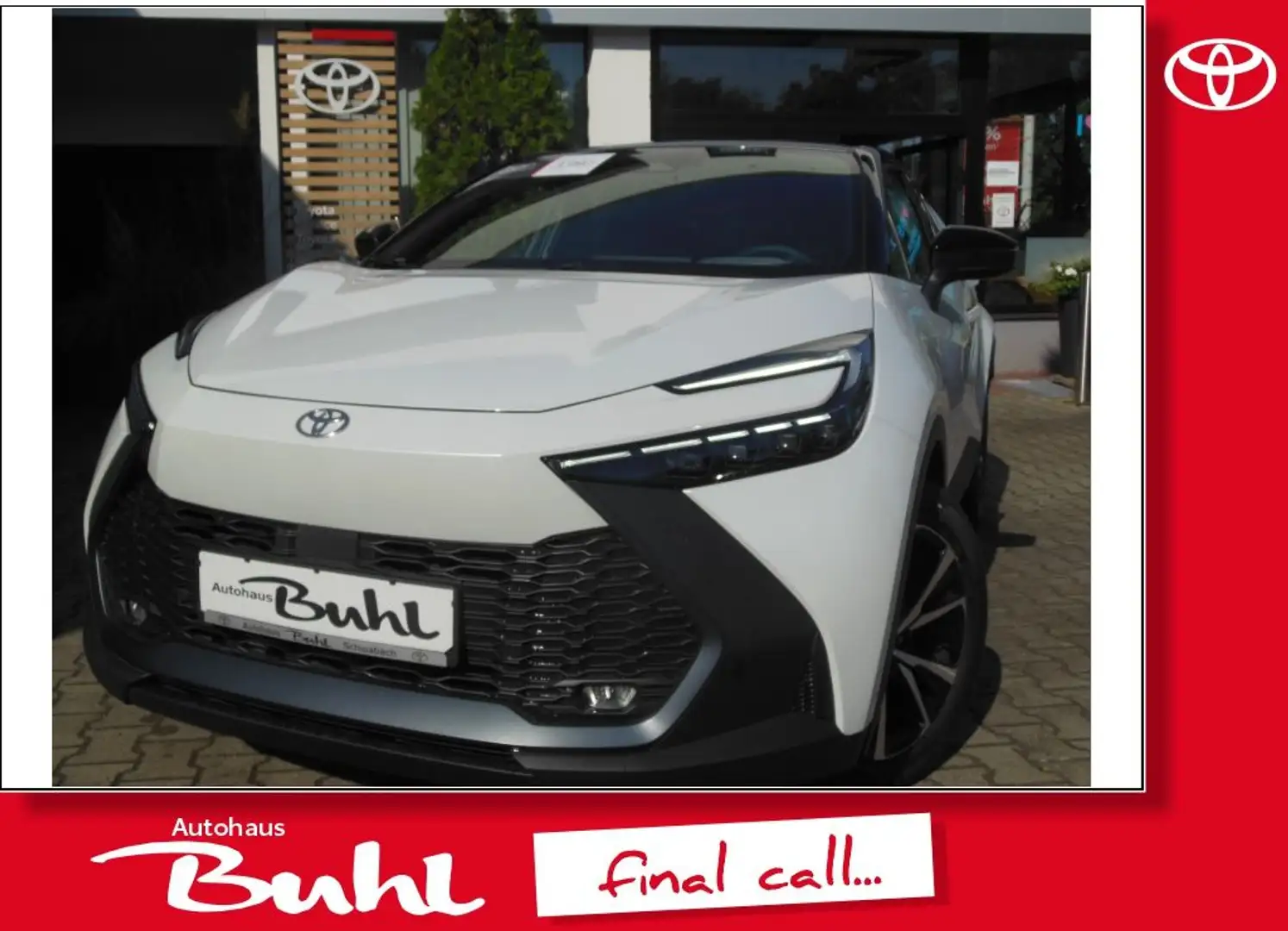 Toyota C-HR 2.0 Plug-in-Hybrid Black&White Weiß - 1