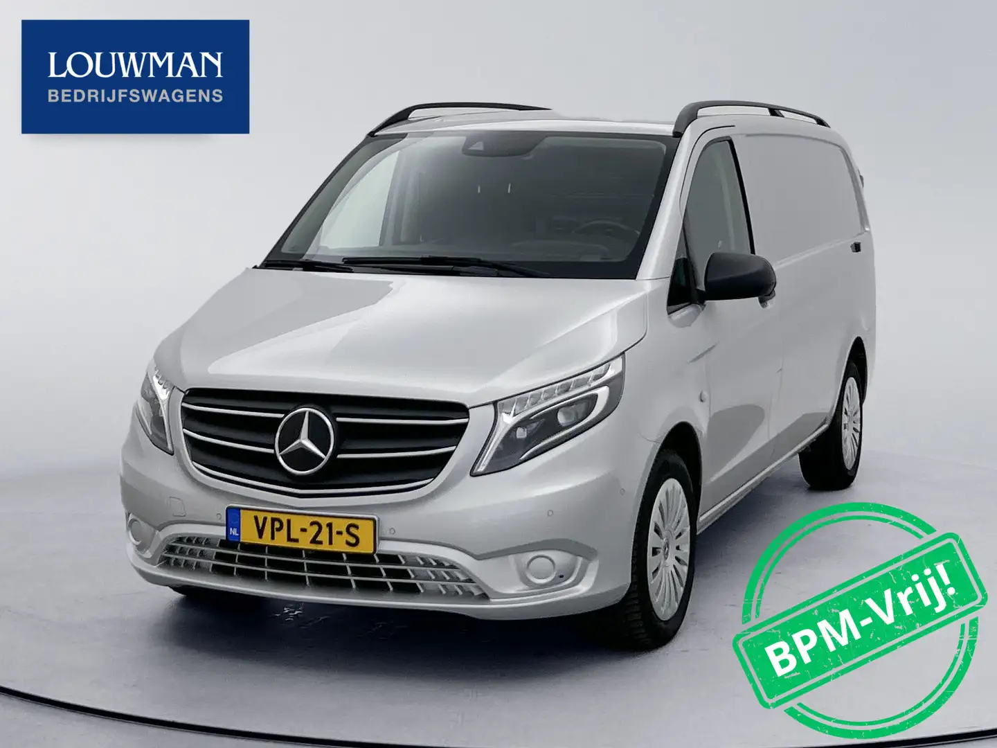 Mercedes-Benz Vito 119 CDI Lang Led Climate control Klasse 3 alarm Be Grijs - 1