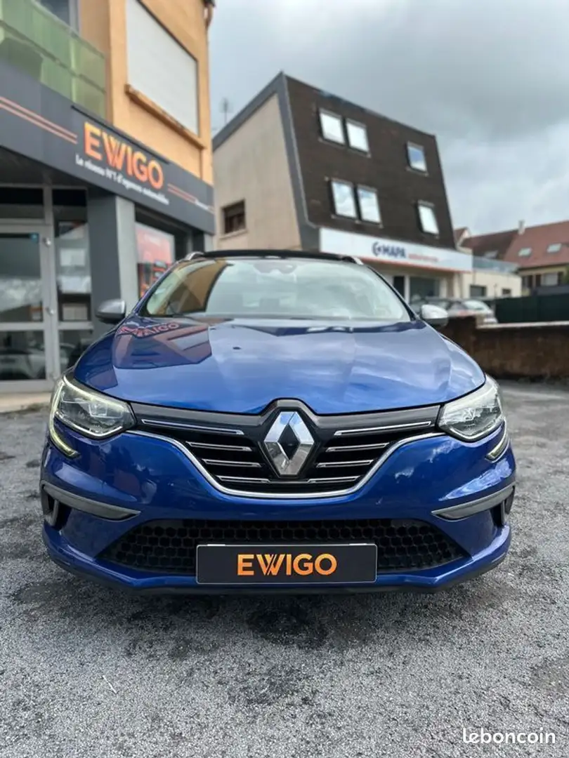 Renault Megane ESTATE 1.6 TCE 165CH ENERGY GT LINE EDC BVA Bleu - 2