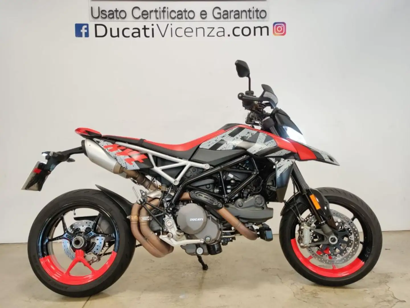Ducati Hypermotard 950 RVE DEP <35 Rosso - 1
