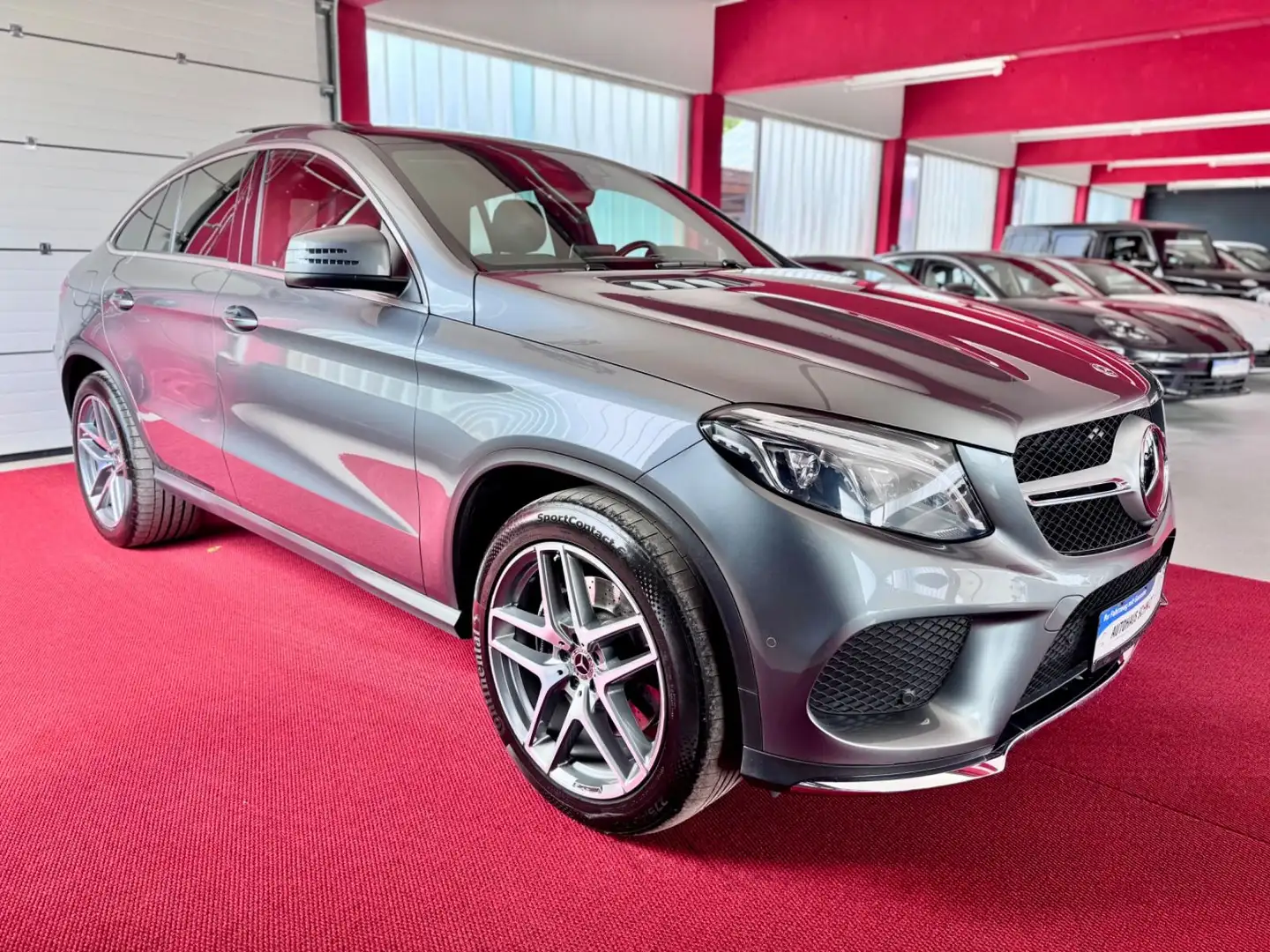 Mercedes-Benz GLE 500 Coupe AMG Line Pano AHK Distronic 1Hand Gris - 2