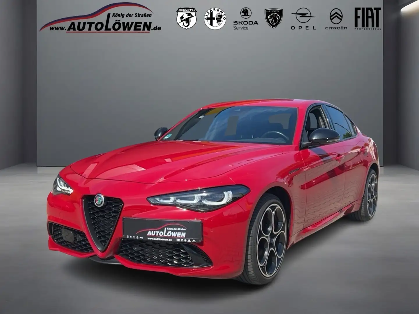 Alfa Romeo Giulia 2.0 Turbo 16V Competizione Q4 (EURO 6d) Rot - 1