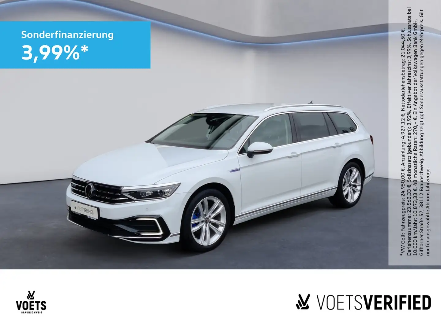 Volkswagen Passat Variant GTE 1.4 TSI eHybrid DSG STANDHZG+RearView+AHK Wit - 1