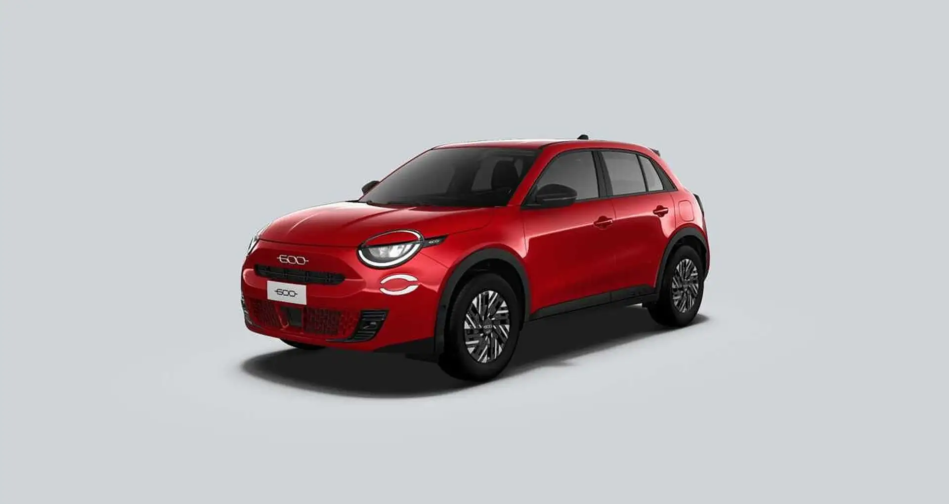Fiat 600 HYBRID Rot - 2