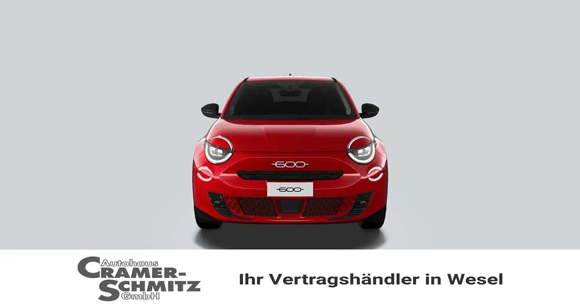 Fiat 600 HYBRID Rot - 1