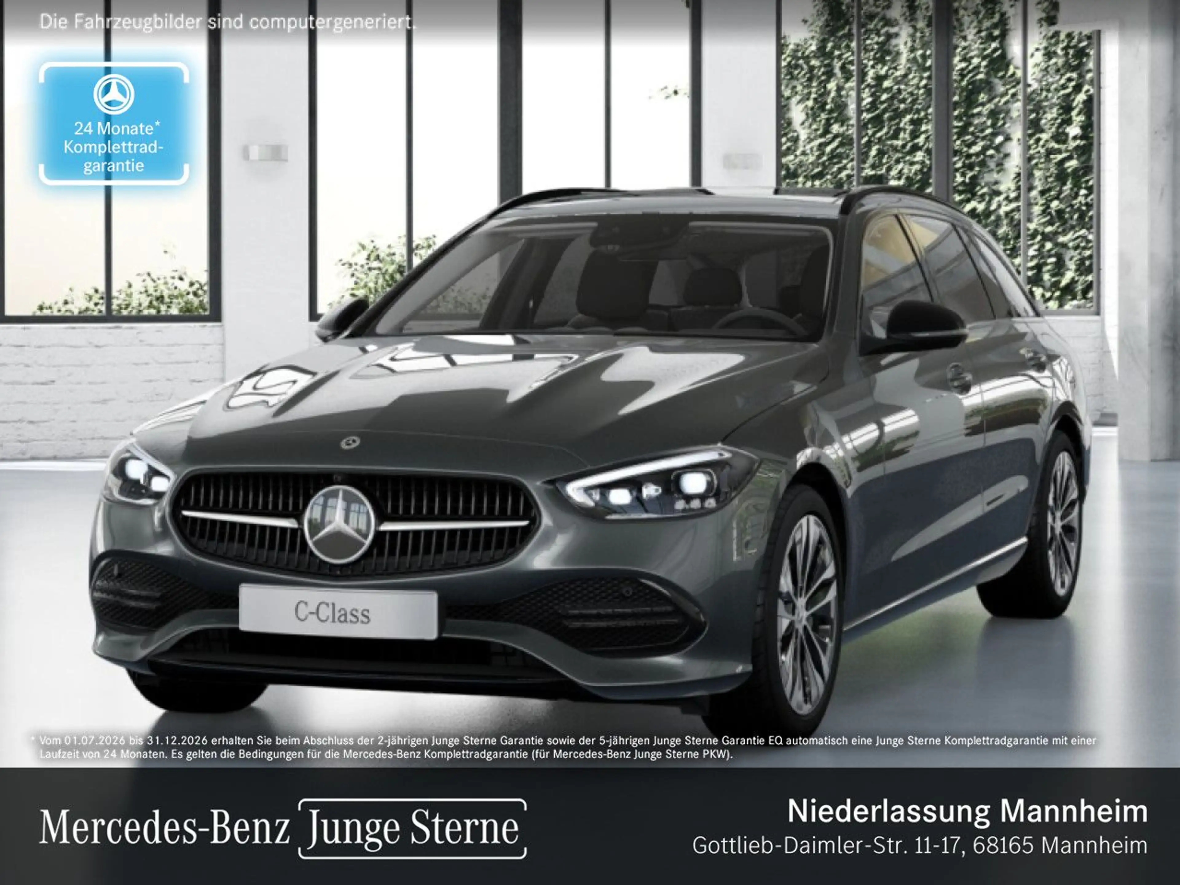 Mercedes-Benz C 300 e T AVANTG+NIGHT+PANO+360+KEYLESS+9G