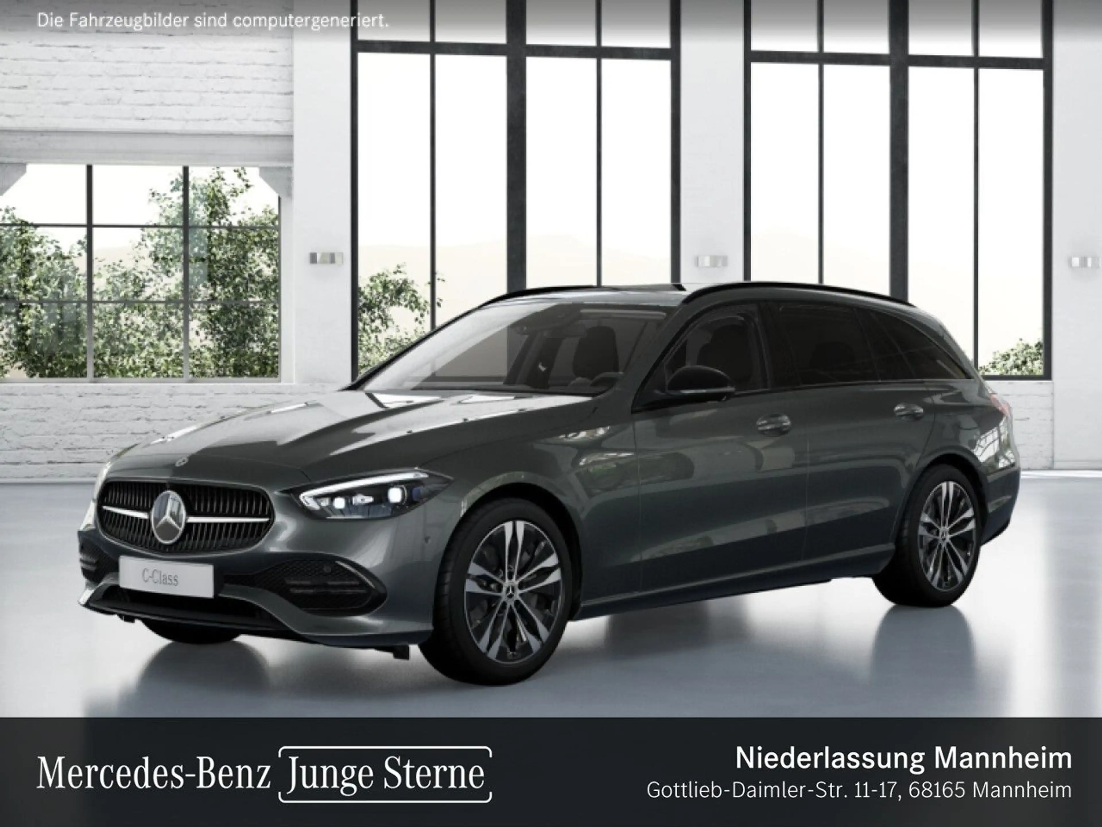 Mercedes-Benz C 300 e T AVANTG+NIGHT+PANO+360+KEYLESS+9G — photo 14