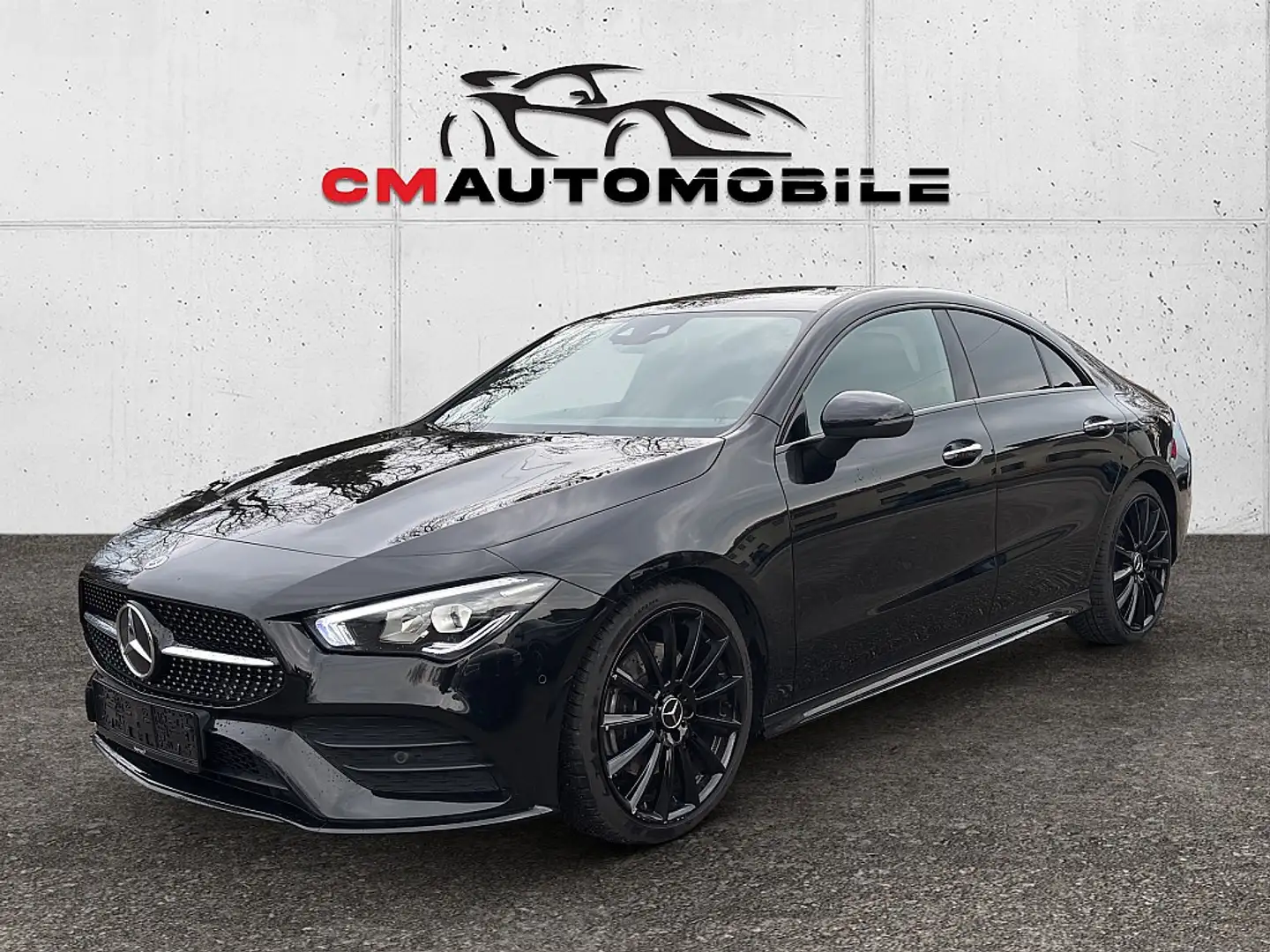 Mercedes-Benz CLA 200 d Aut. Zwart - 1