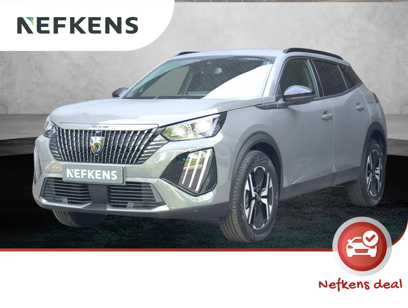 Peugeot 2008 SUV Allure Hybrid 136pk | Rondomzicht Camera | Sto Grijs - 1