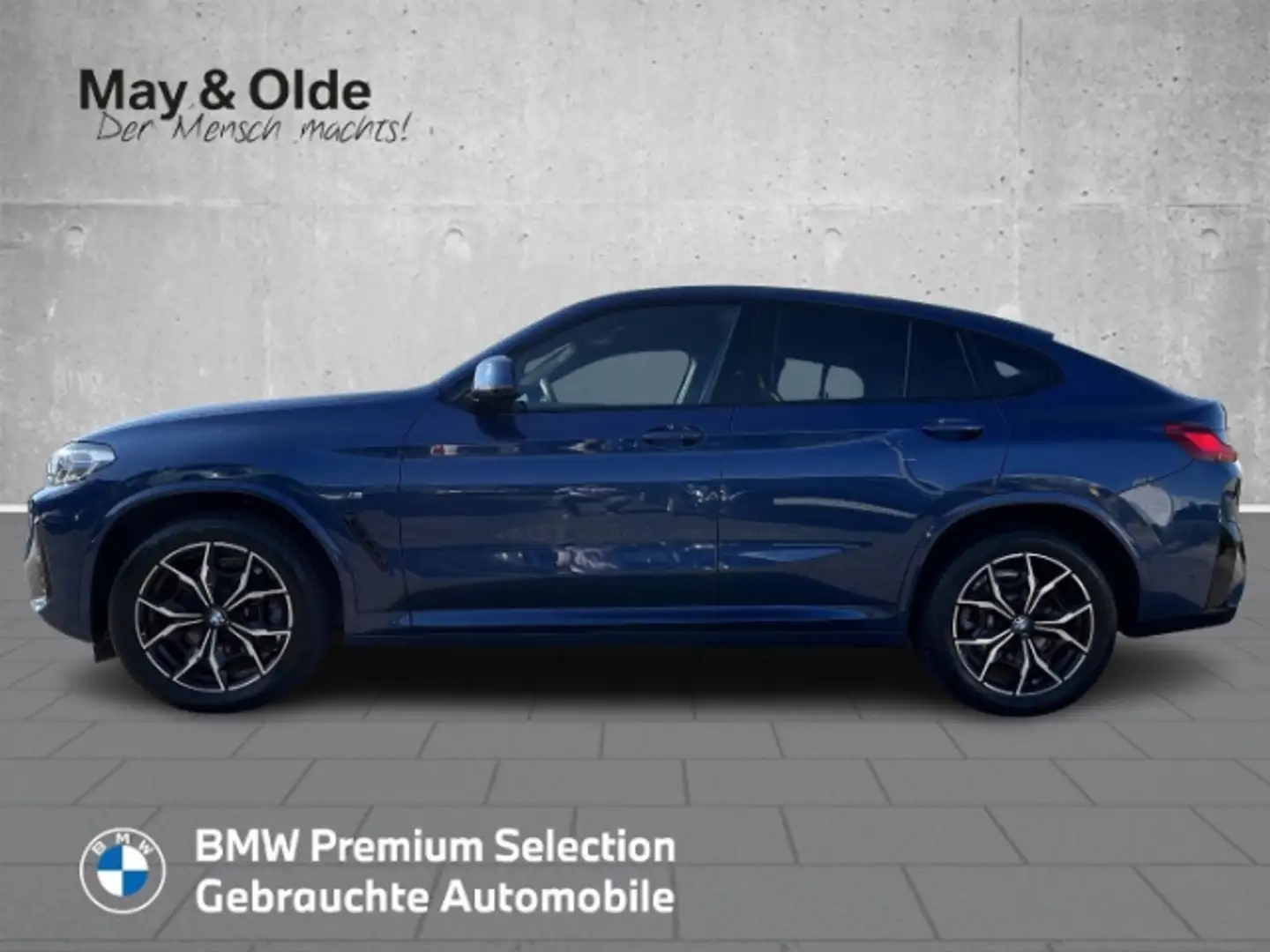 BMW X4 XDRIVE20I Sportpaket HUD AD AHK-klappbar AHK Navi Blau - 2