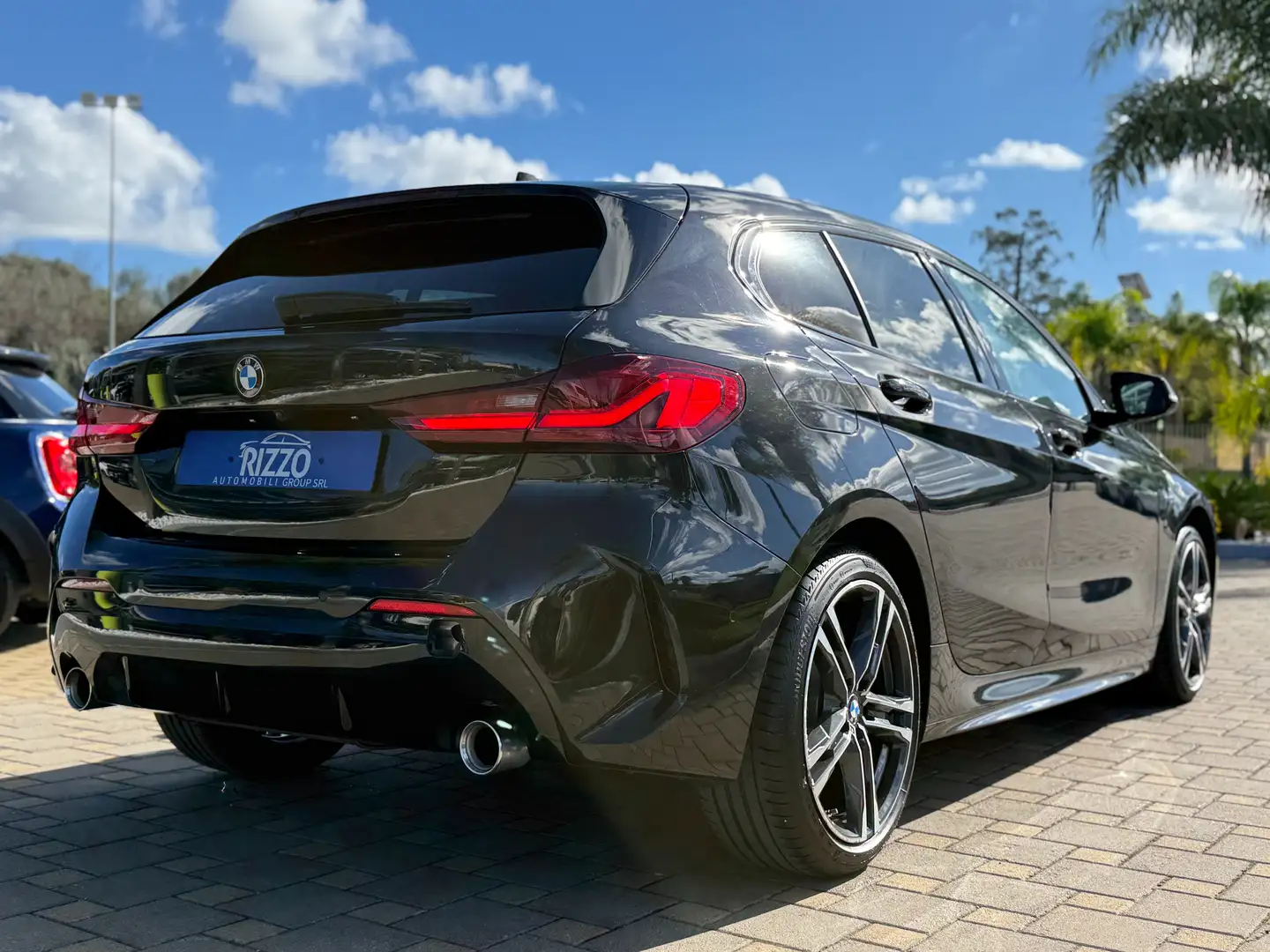 BMW 118 118D M SPORT AUTOMAT TETTO NAVI FULL LED CAMERA Nero - 2