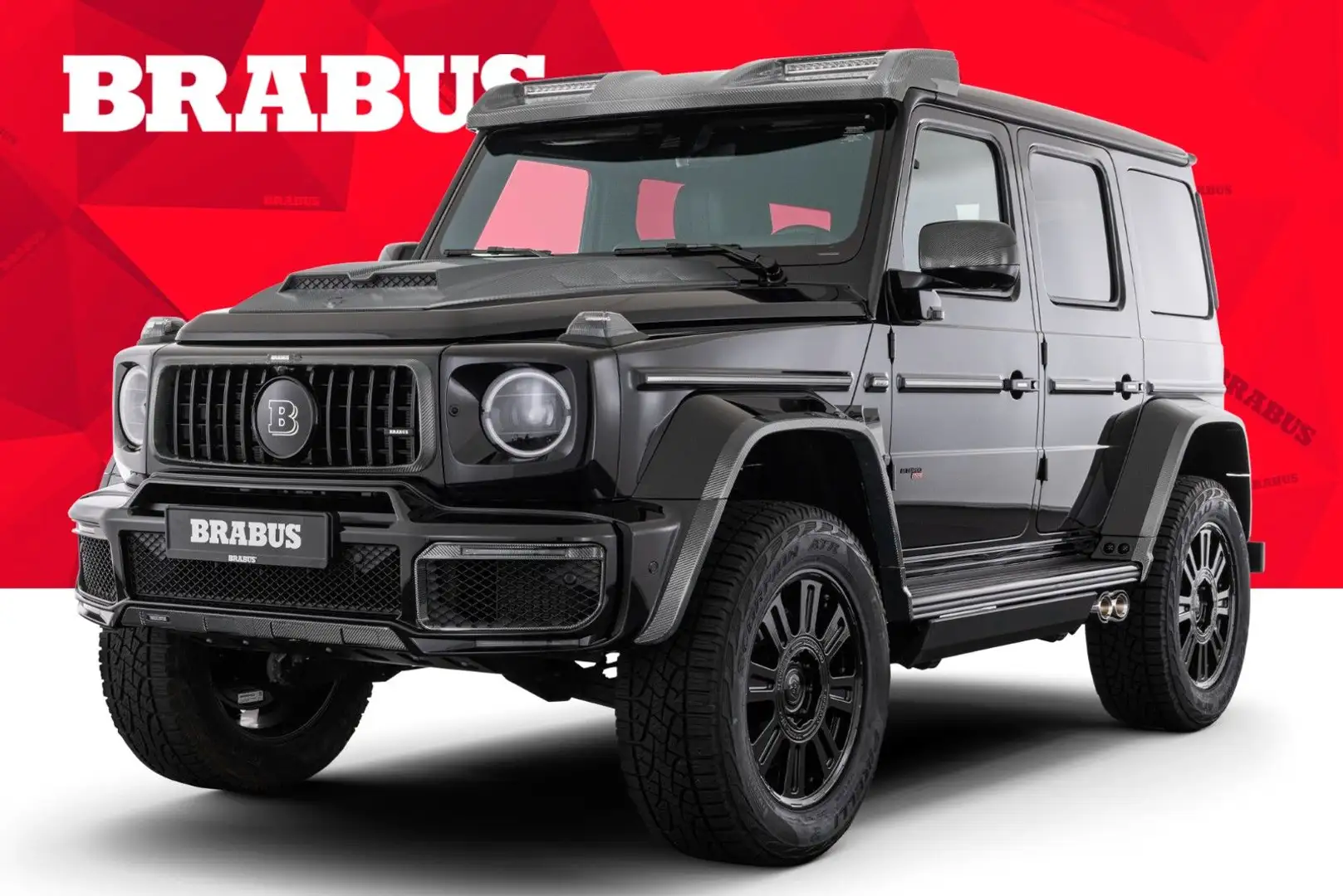Mercedes-Benz G 63 AMG BRABUS 800 4x4² Superblack auf Basis G63 4x4² Schwarz - 1
