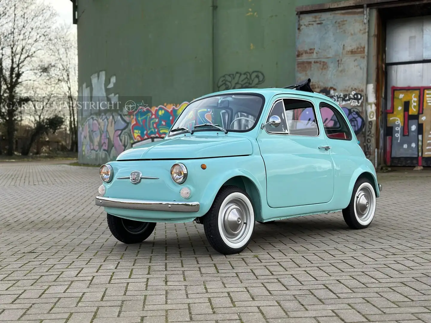 Fiat 500 F | Azzuro Acquamarina 0433 | Mint Bleu - 2